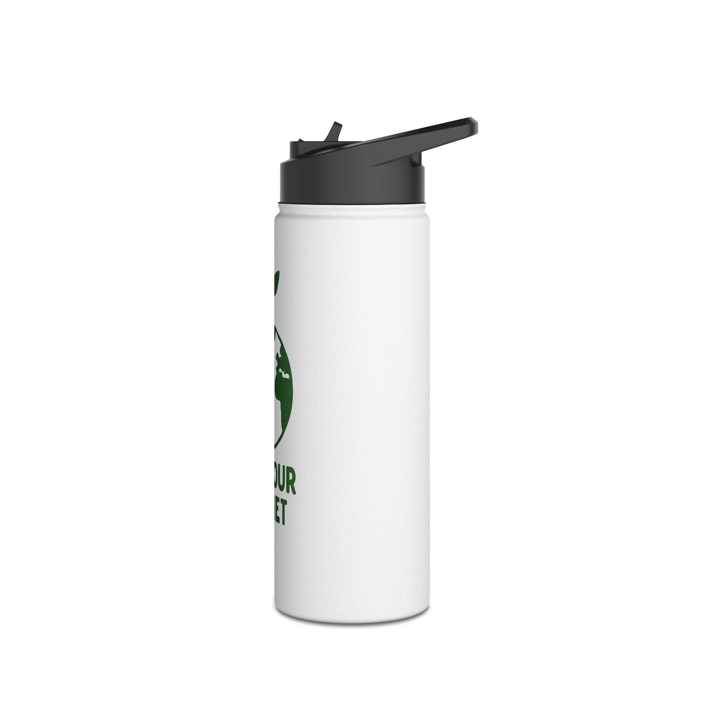 Borraccia Termica Originale "Save Our Planet" - Acciaio Inox Doppia Parete (Freddo 24h)