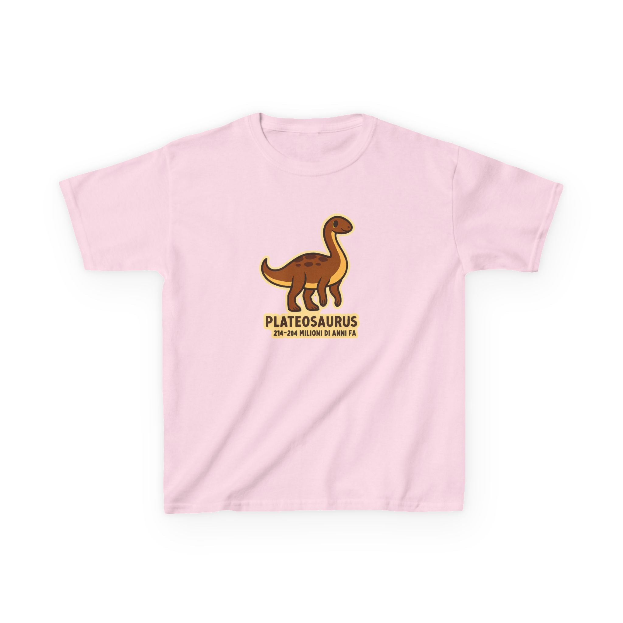 T-shirt Bambino Originale "Dino Plateosaurus" | Maglietta Cotone Morbido