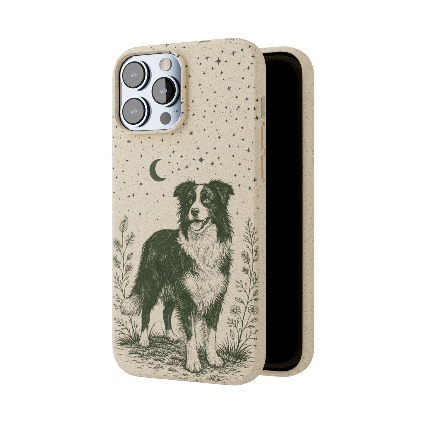 Cover iPhone Biodegradabile Originale Border Collie