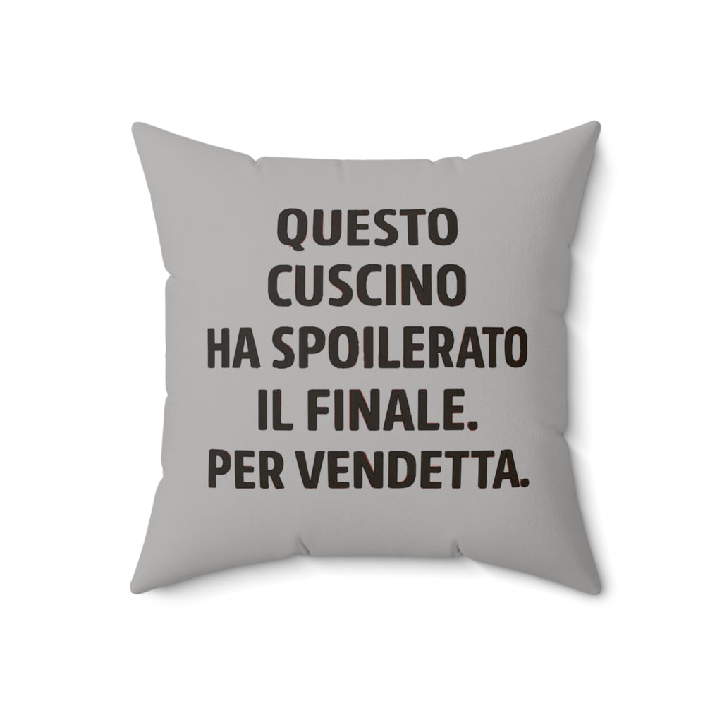 Cuscino Originale "Questo cuscino ha detto 'scegli tu'" | Idea Regalo Divertente