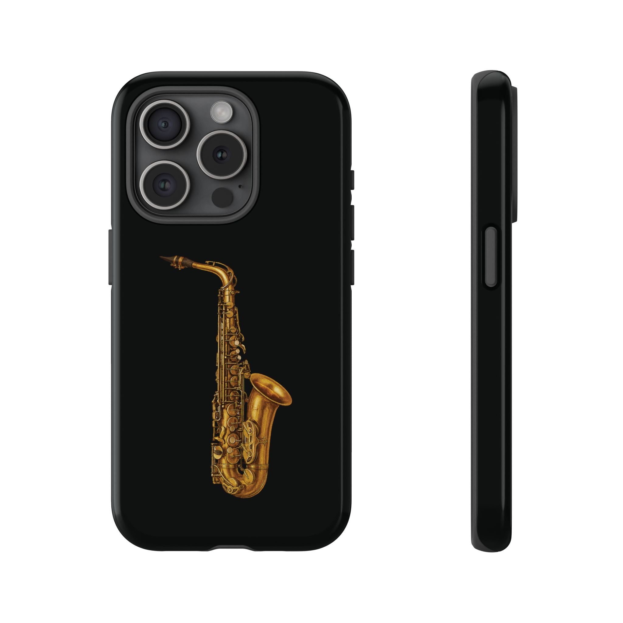 Cover Originale "Sassofono Vintage" | Custodia Telefono Strumento Musicale