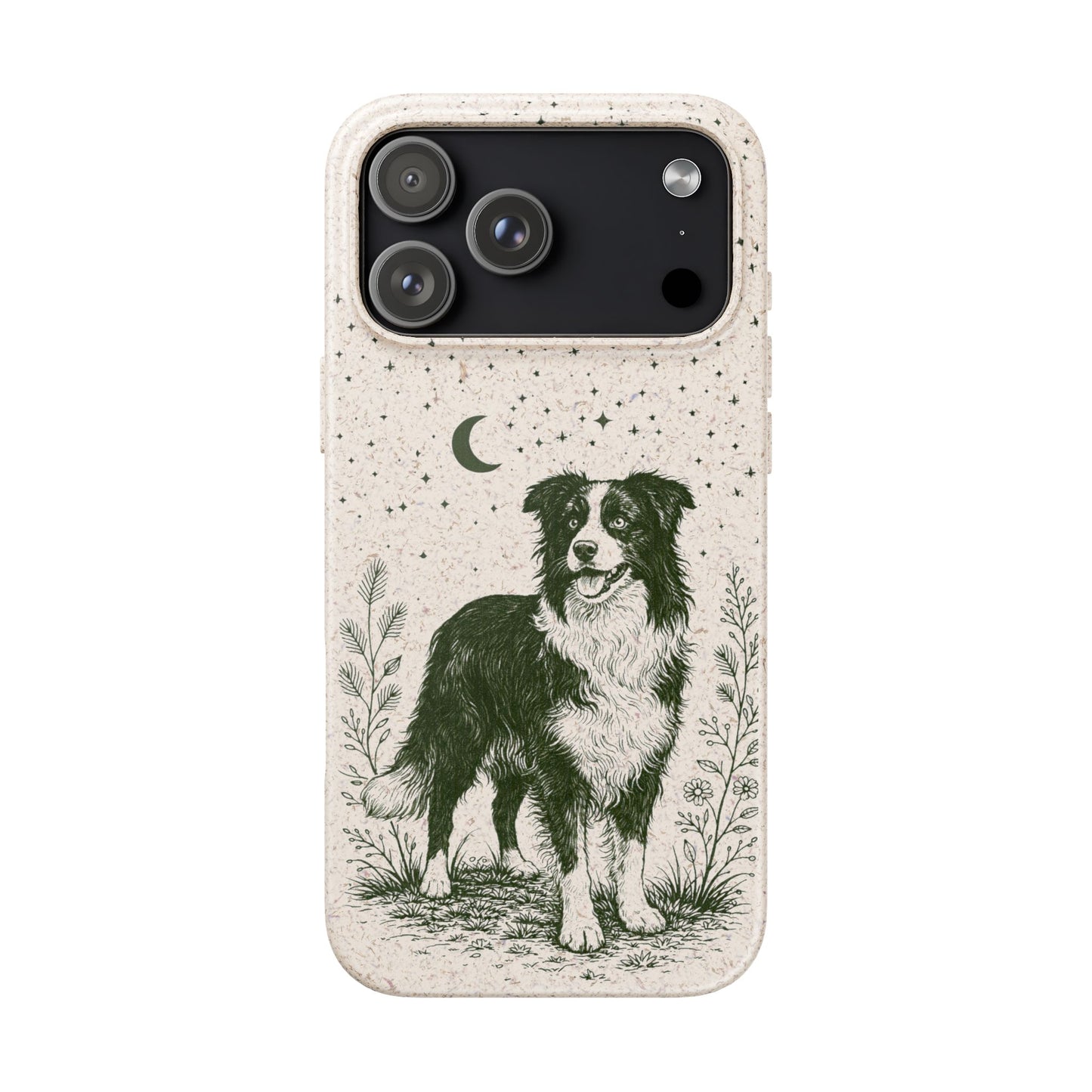 Cover iPhone Biodegradabile Originale Border Collie