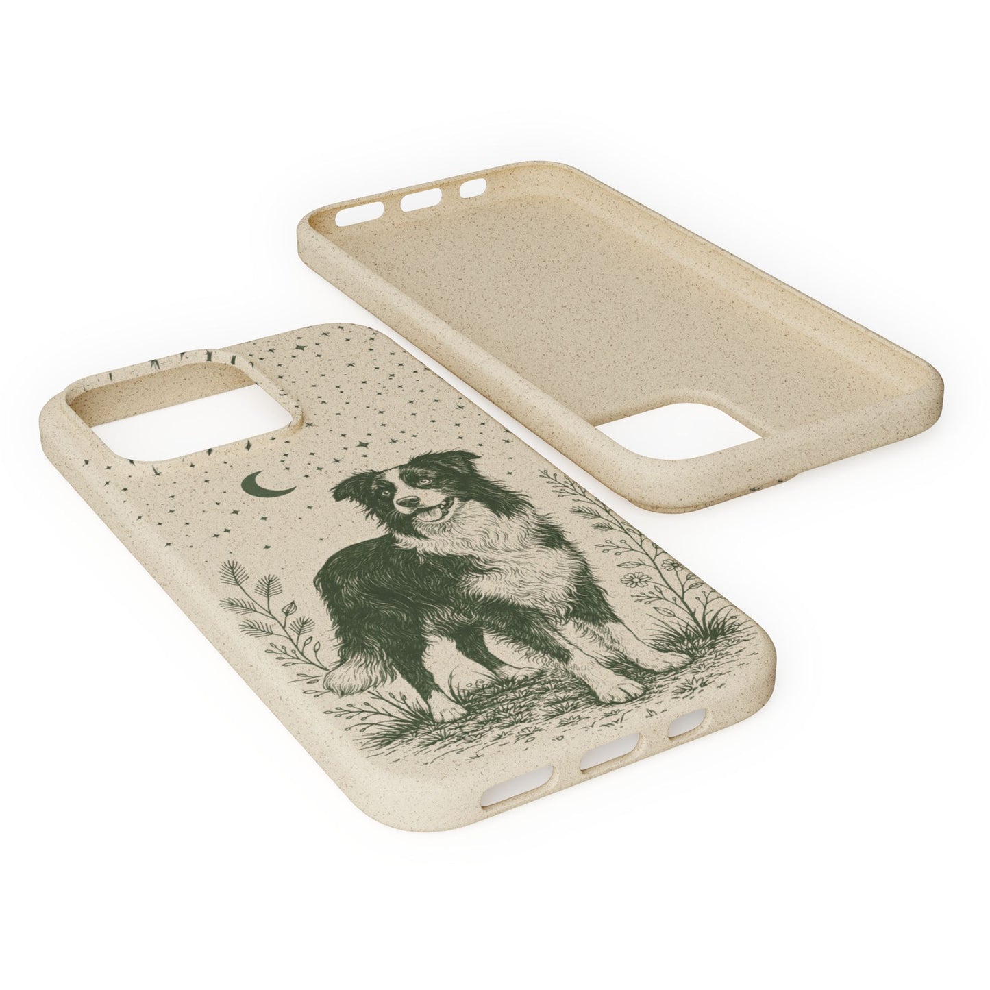 Cover iPhone Biodegradabile Originale Border Collie