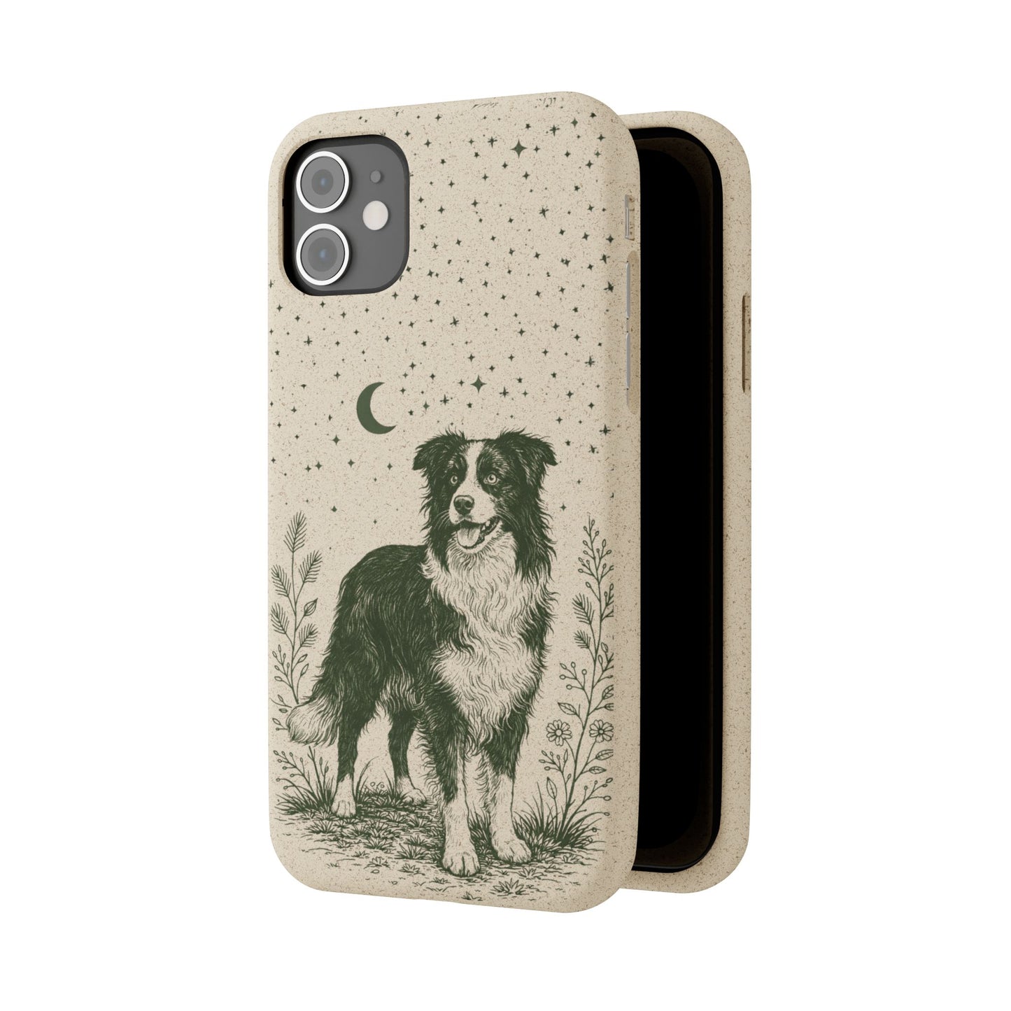 Cover iPhone Biodegradabile Originale Border Collie