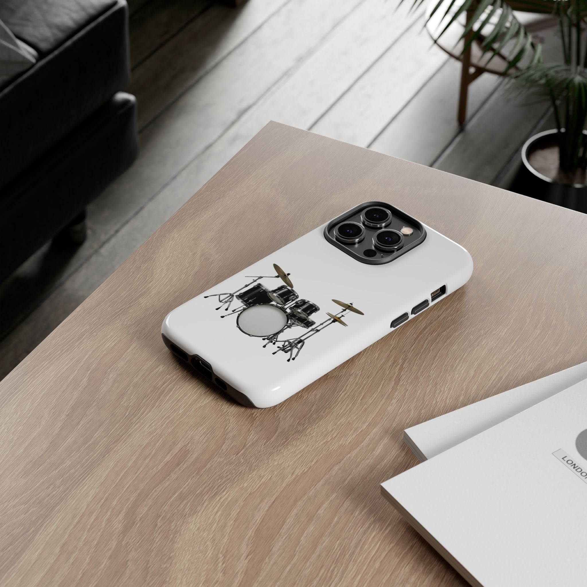 Cover Originale "Batteria Vintage" | Custodia Telefono Batterista