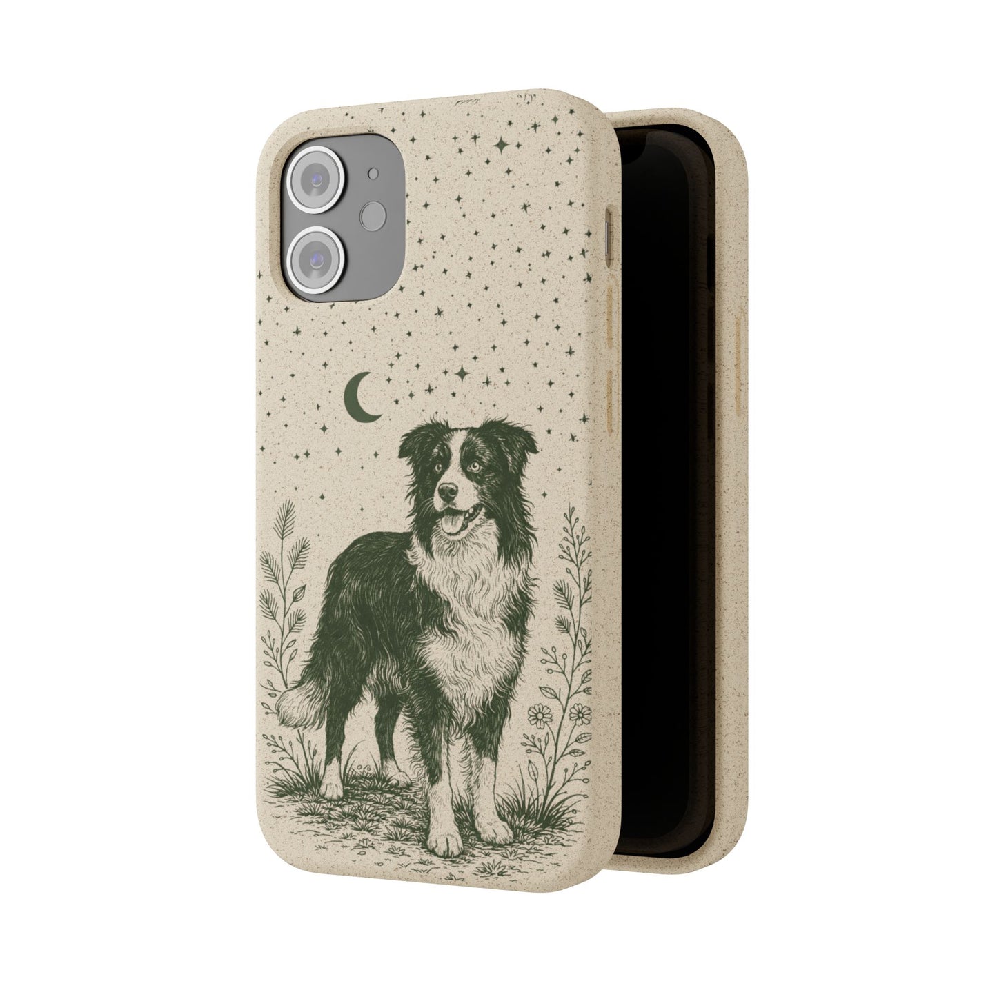 Cover iPhone Biodegradabile Originale Border Collie