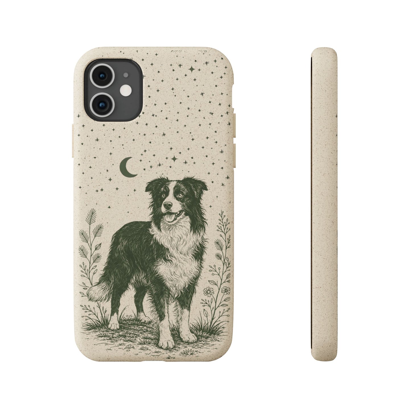 Cover iPhone Biodegradabile Originale Border Collie