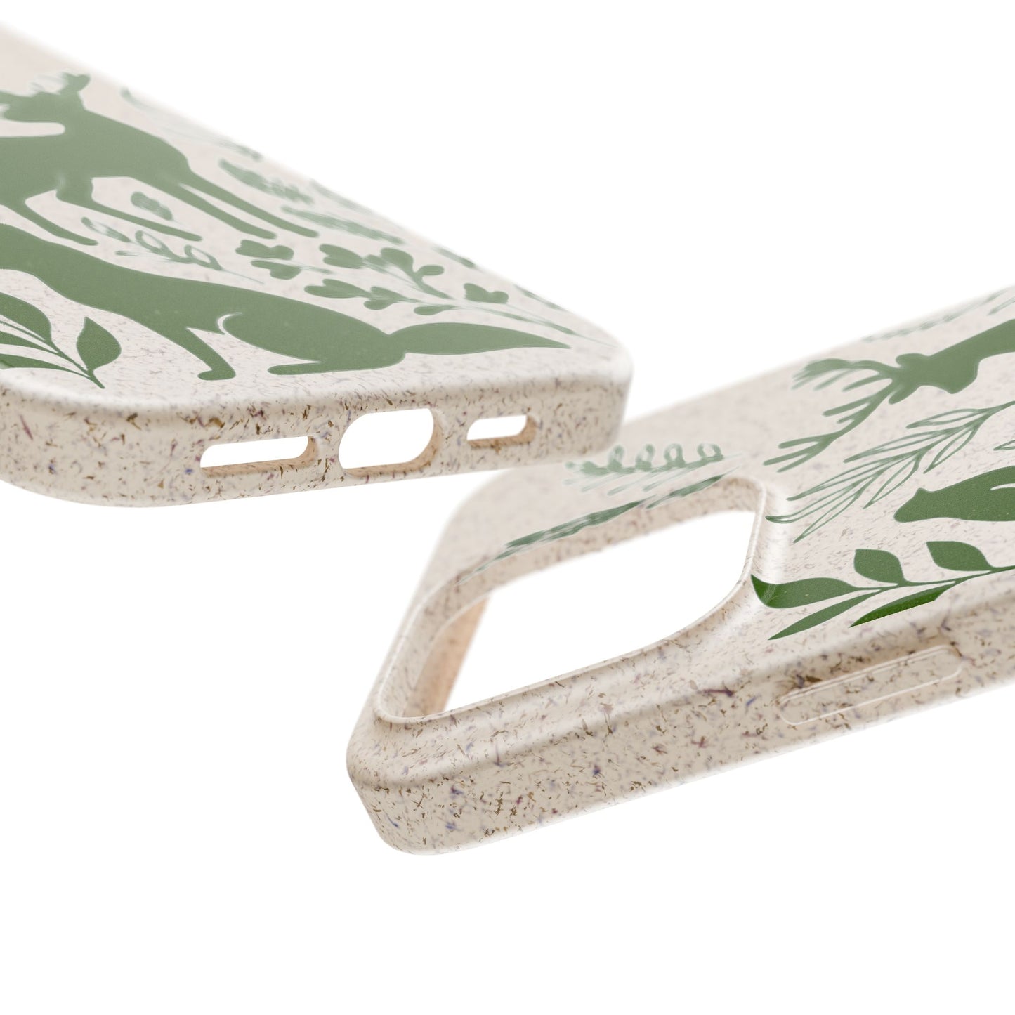 Cover Bio Originale "Animali del Bosco" - Custodia Eco in Bambù & PLA