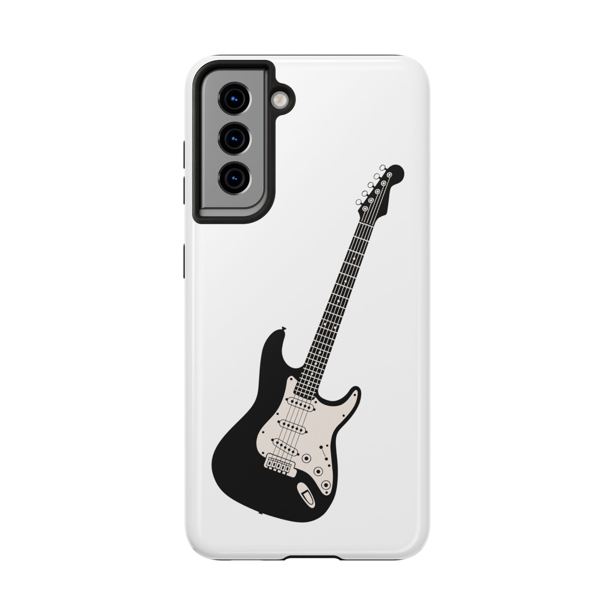 Custodia Tough con Chitarra Elettrica per iPhone Pro e Samsung Galaxy S24/S23