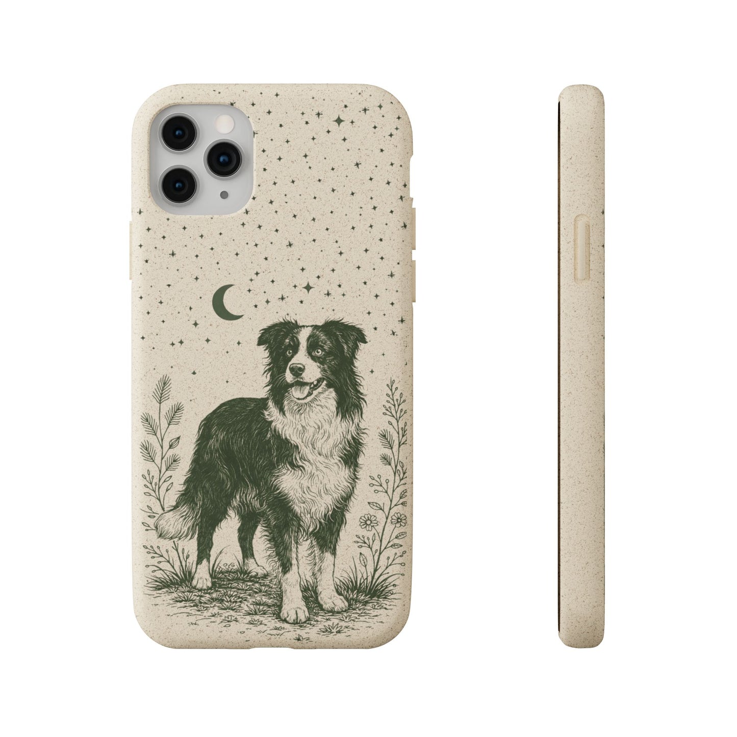 Cover iPhone Biodegradabile Originale Border Collie