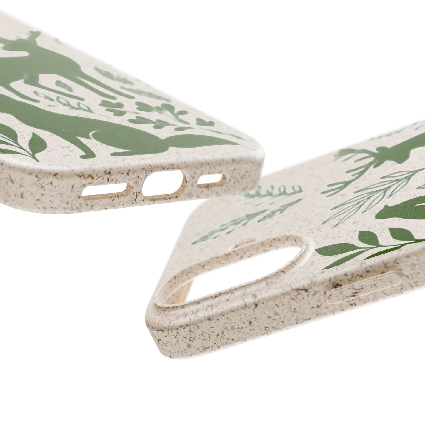 Cover Bio Originale "Animali del Bosco" - Custodia Eco in Bambù & PLA