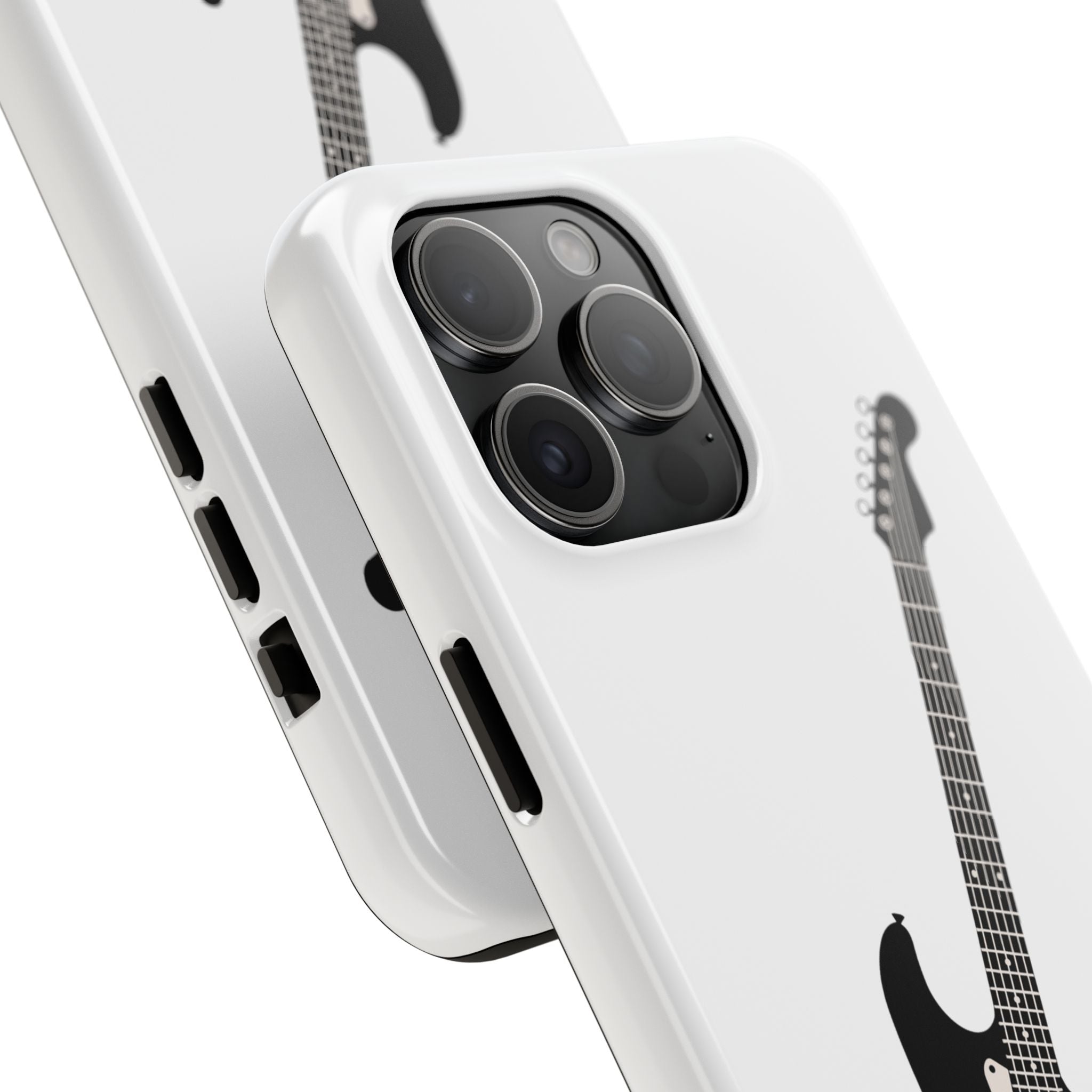 Custodia Tough con Chitarra Elettrica per iPhone Pro e Samsung Galaxy S24/S23