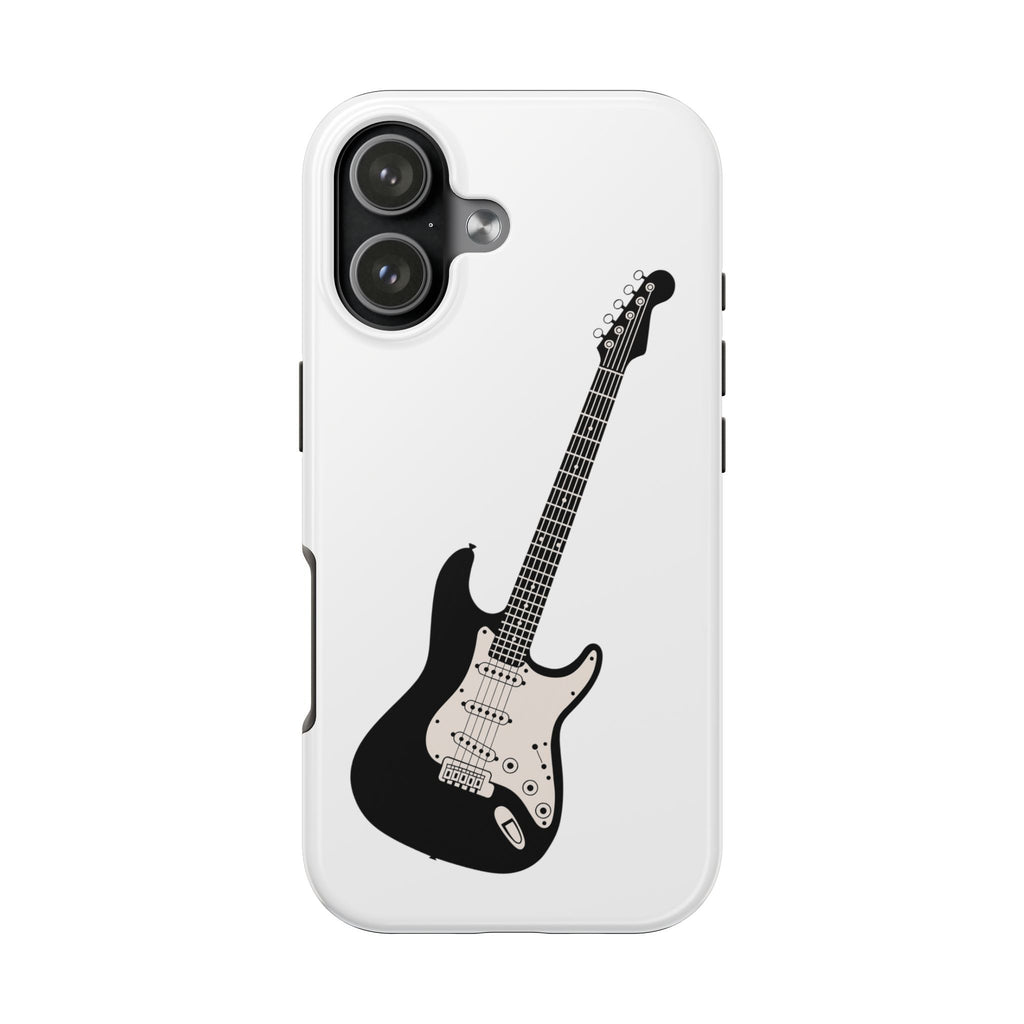Custodia Tough con Chitarra Elettrica per iPhone Pro e Samsung Galaxy S24/S23