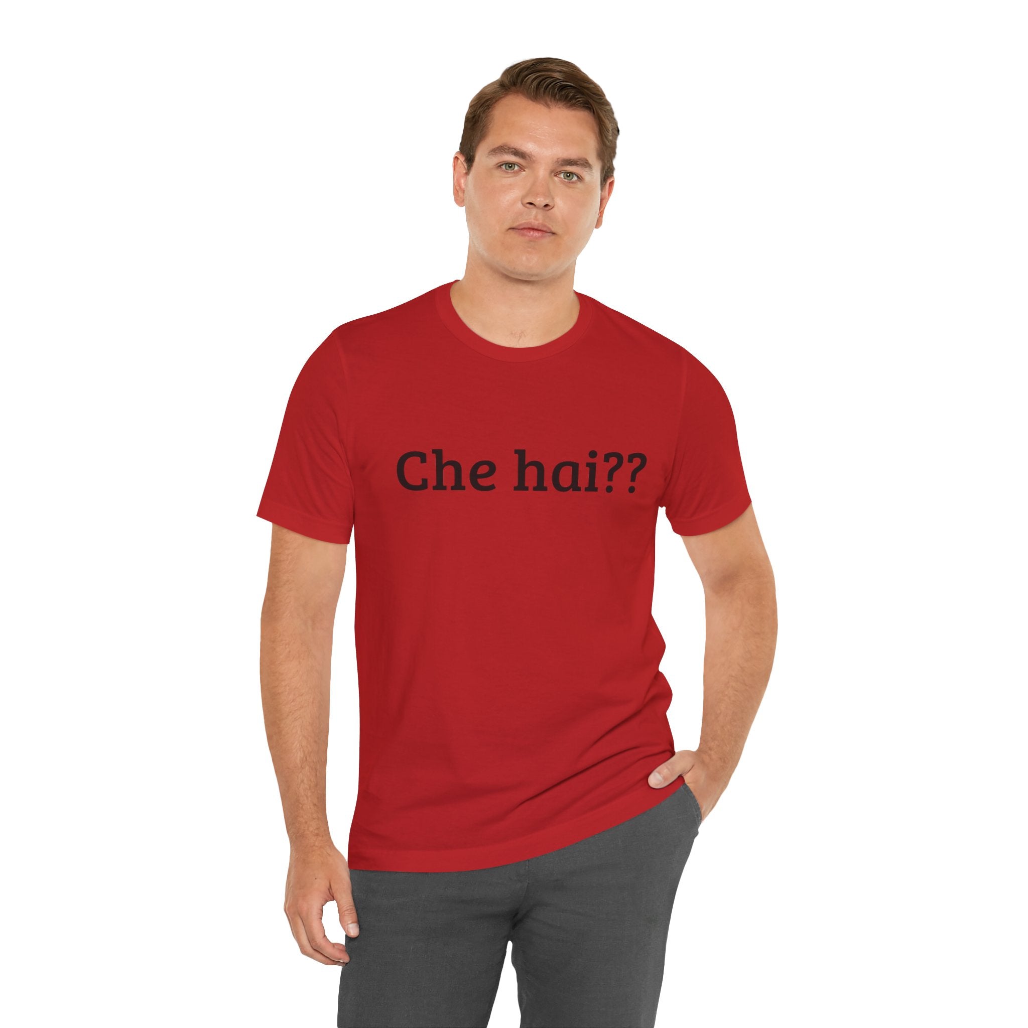 T-shirt Uomo "Che Hai??" - Maglietta Divertente Originale (Idea Coppia)