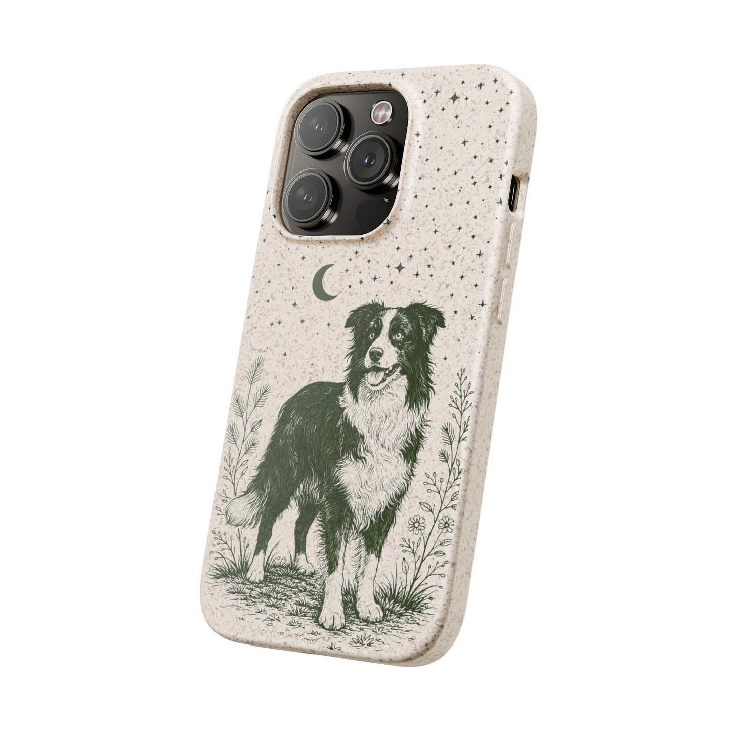 Cover iPhone Biodegradabile Originale Border Collie