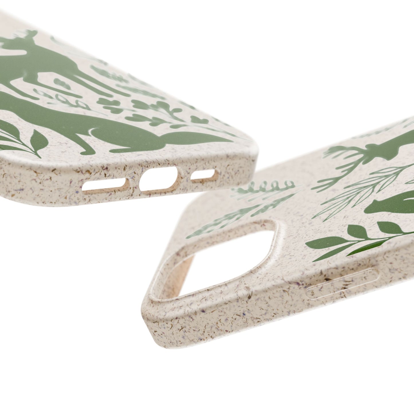 Cover Bio Originale "Animali del Bosco" - Custodia Eco in Bambù & PLA