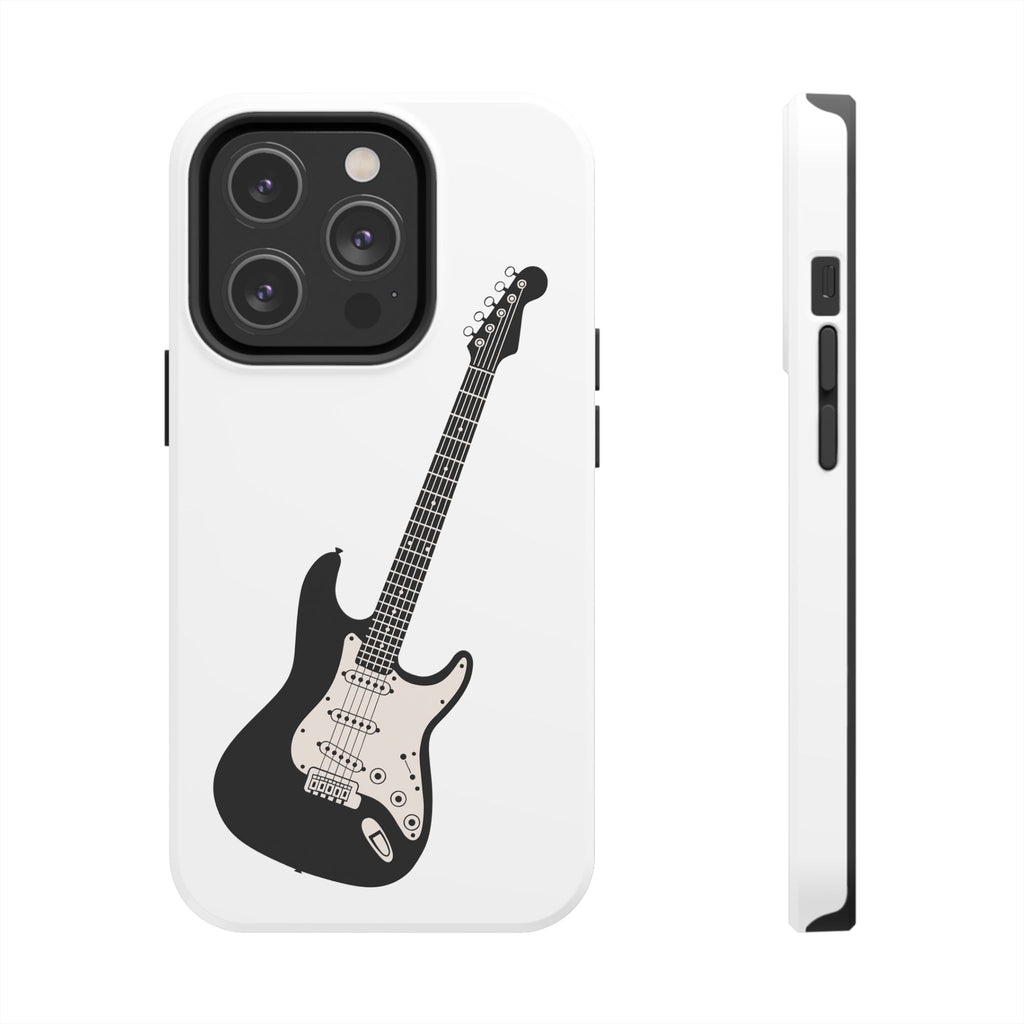 Custodia Tough con Chitarra Elettrica per iPhone Pro e Samsung Galaxy S24/S23