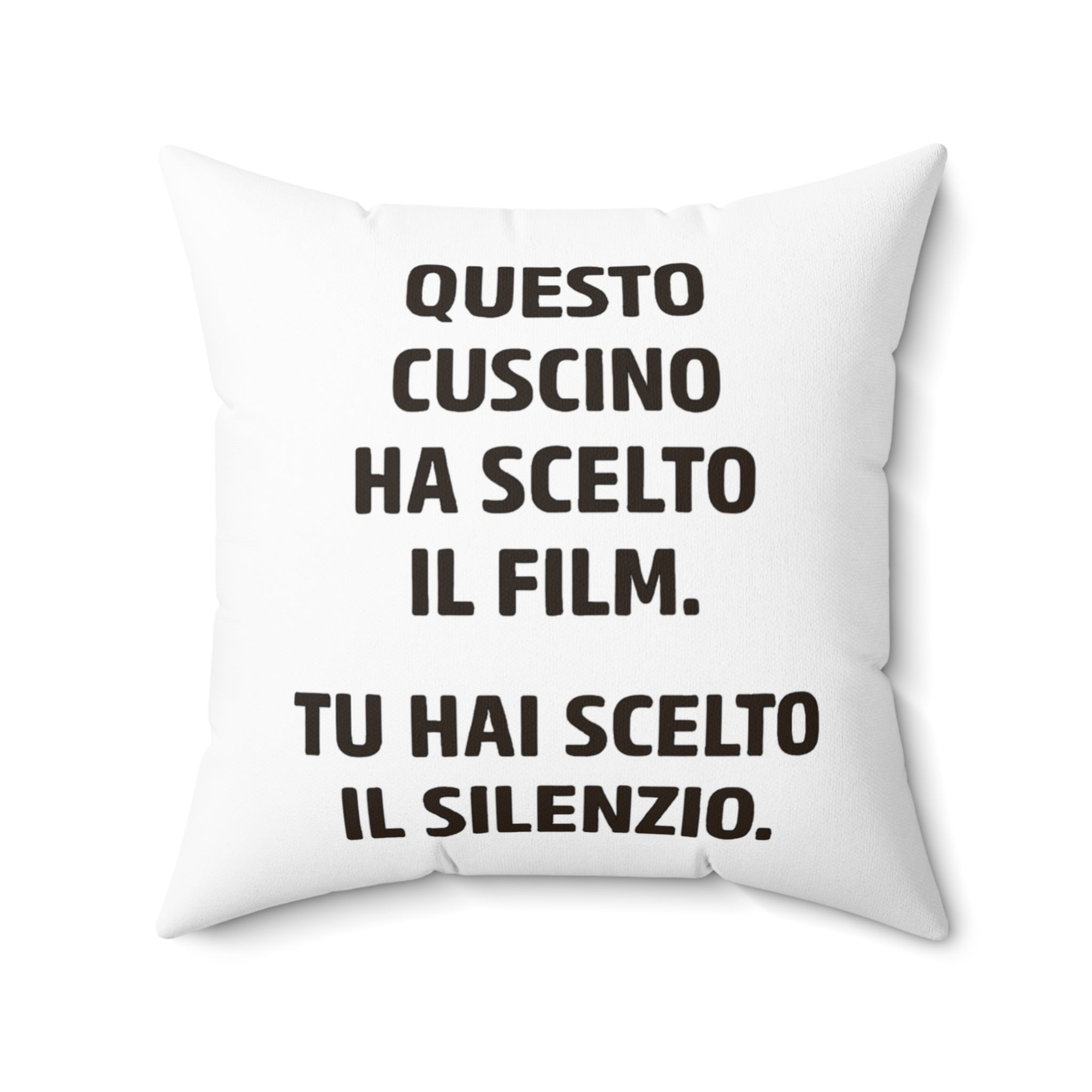 Cuscino Originale Divertente "Ha Nascosto il Telecomando"