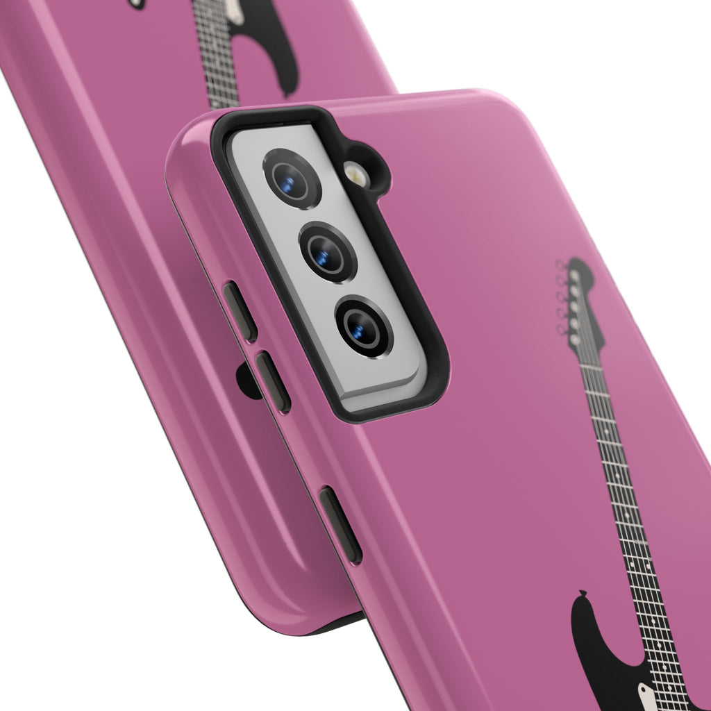 Cover Chitarra Rosa Rock Donna