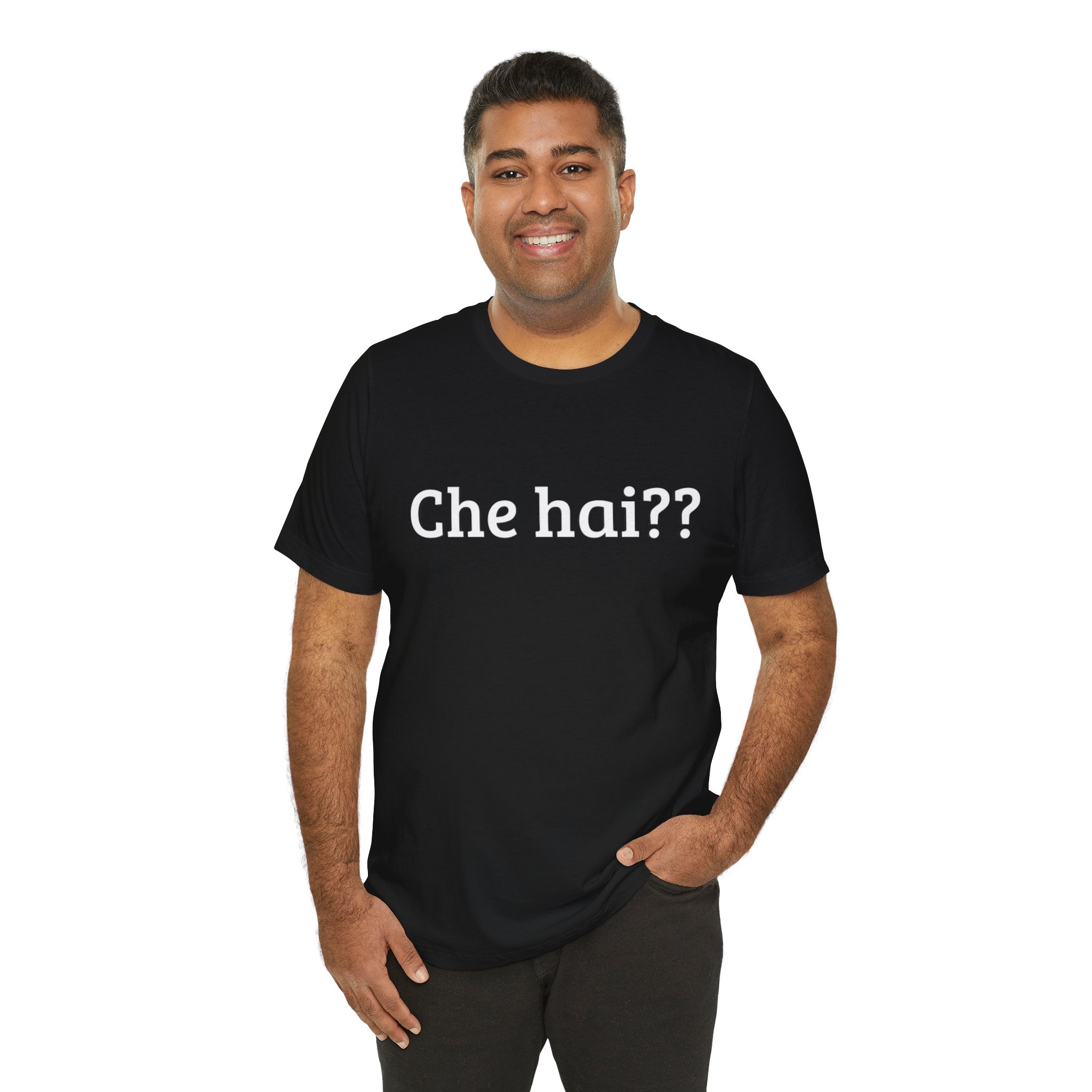 T-shirt Uomo "Che Hai??" - Maglietta Divertente Originale (Idea Coppia)