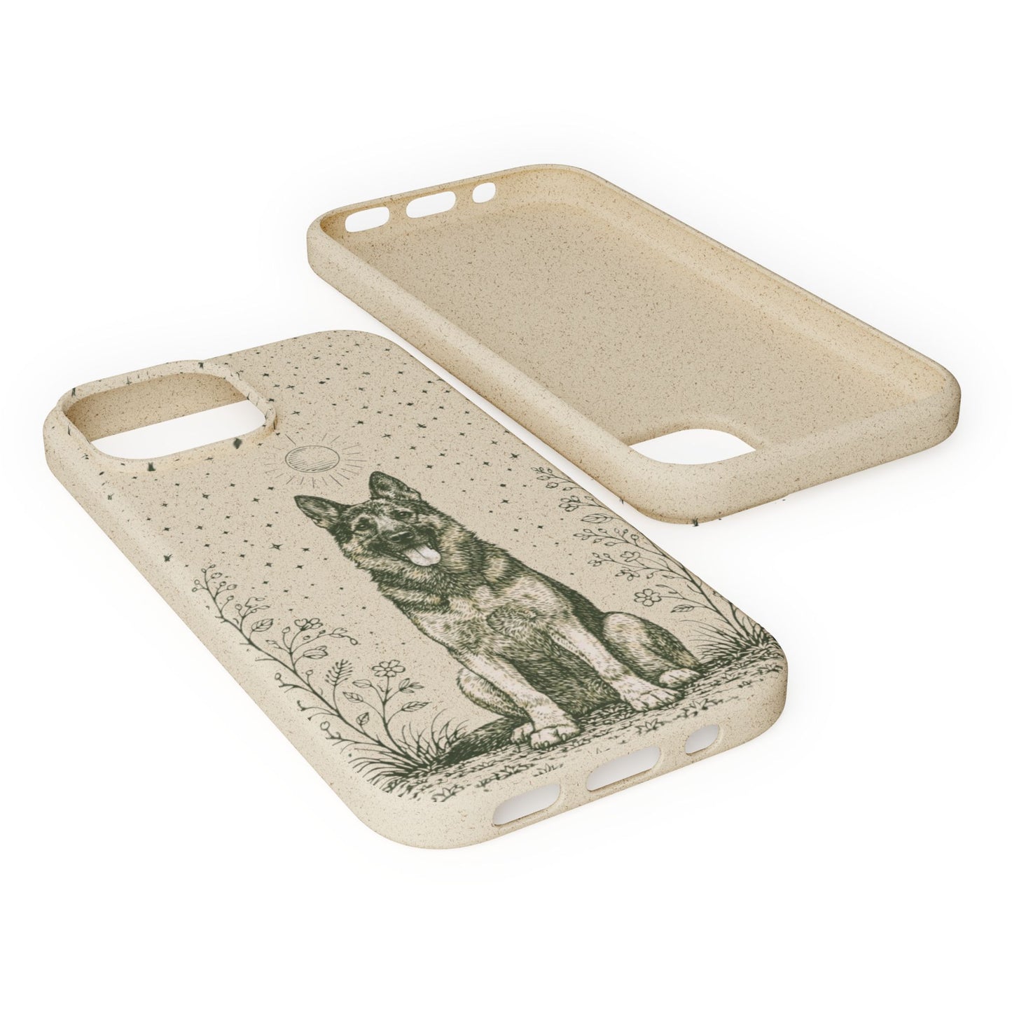 Cover iphone Biodegradabile Originale Pastore Tedesco