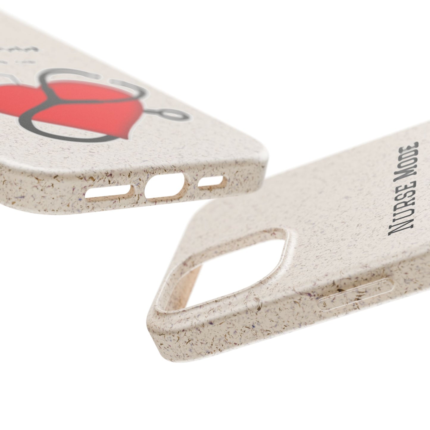 Cover Bio iPhone "Nurse Mode" (Always On) | Custodia Biodegradabile Infermiera & Dottoressa