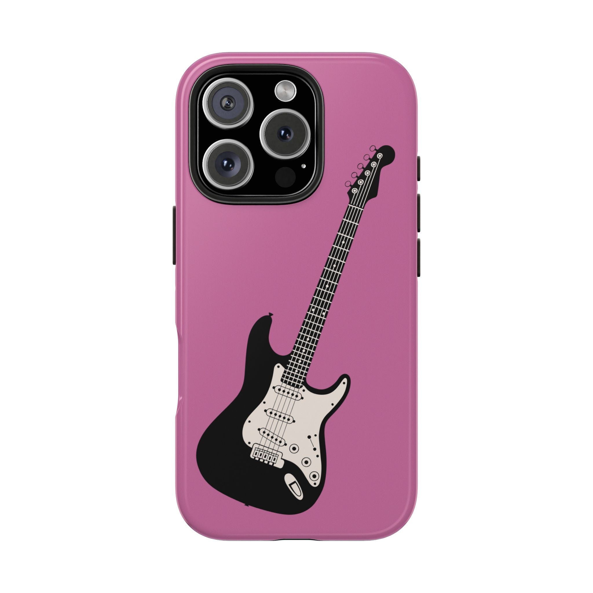 Cover Chitarra Rosa Rock Donna