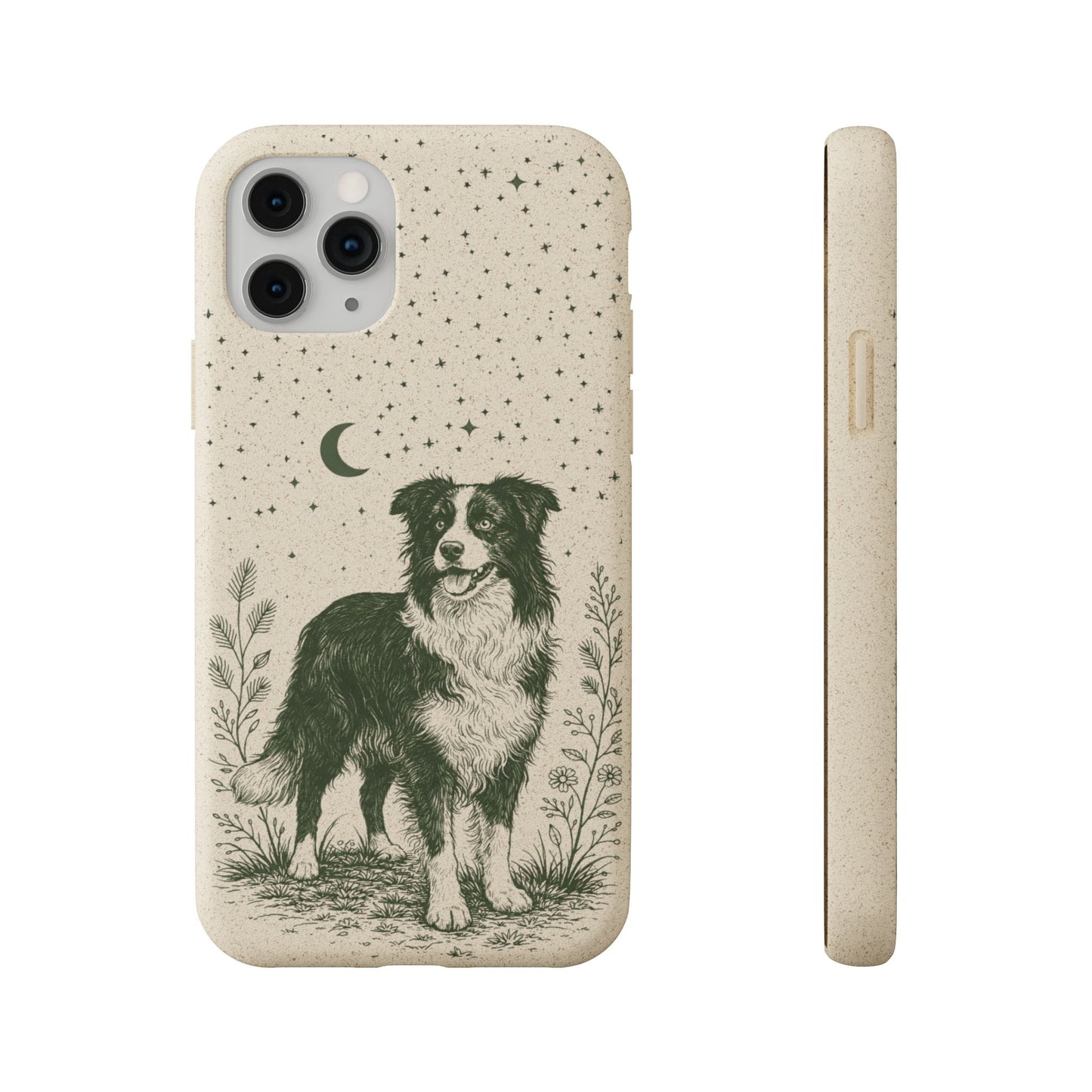 Cover iPhone Biodegradabile Originale Border Collie