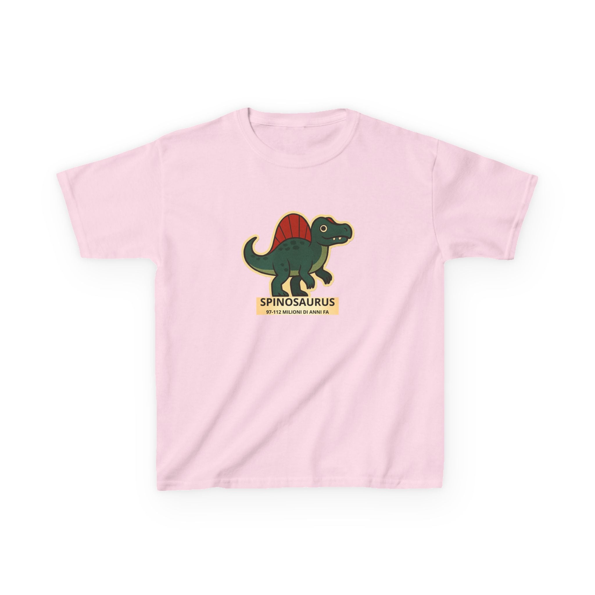 T-shirt Bambino Originale "Dino Spinosaurus" | Maglietta Cotone Morbido