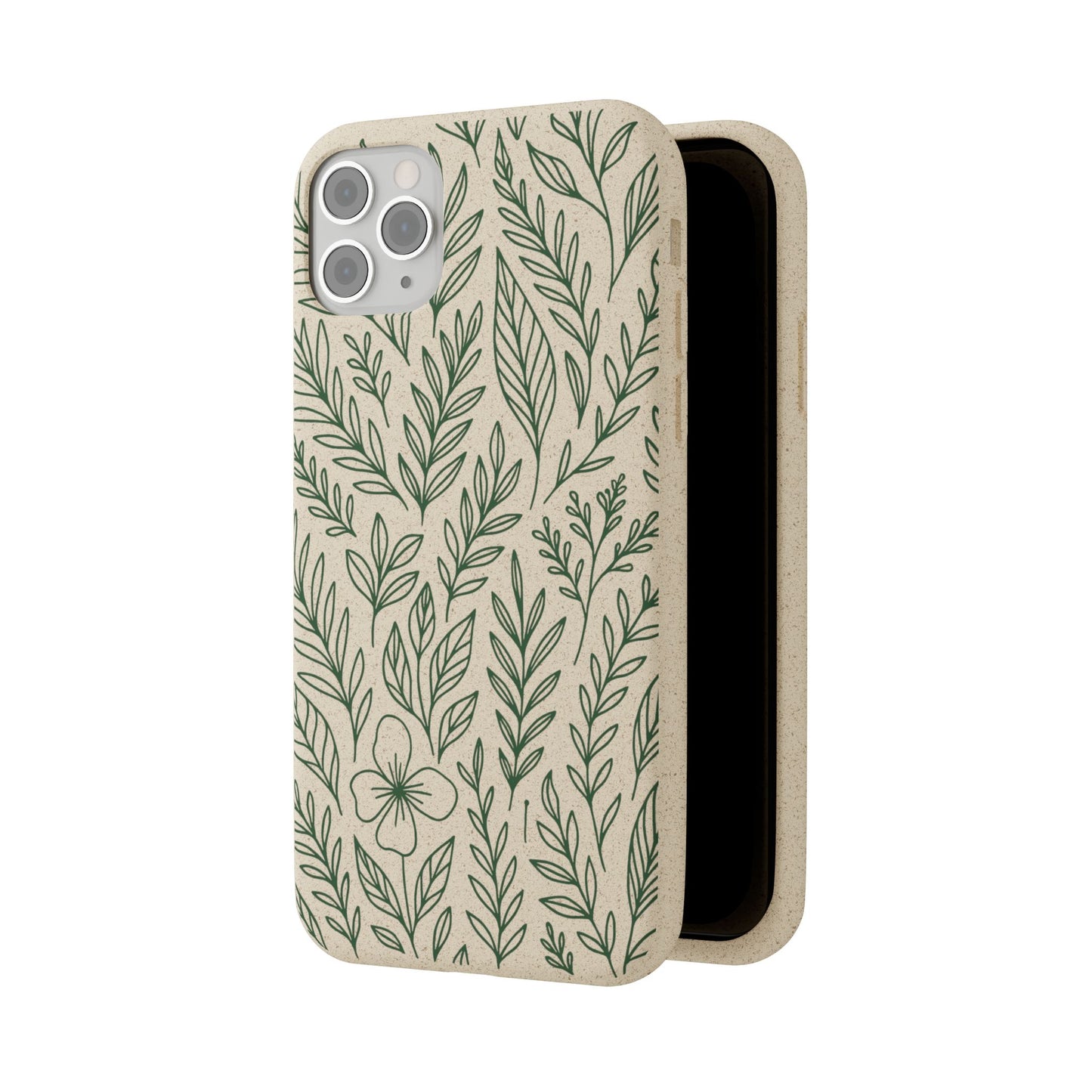 Cover Bio Originale "Rinascita Naturale" - Custodia Eco in Bambù & PLA