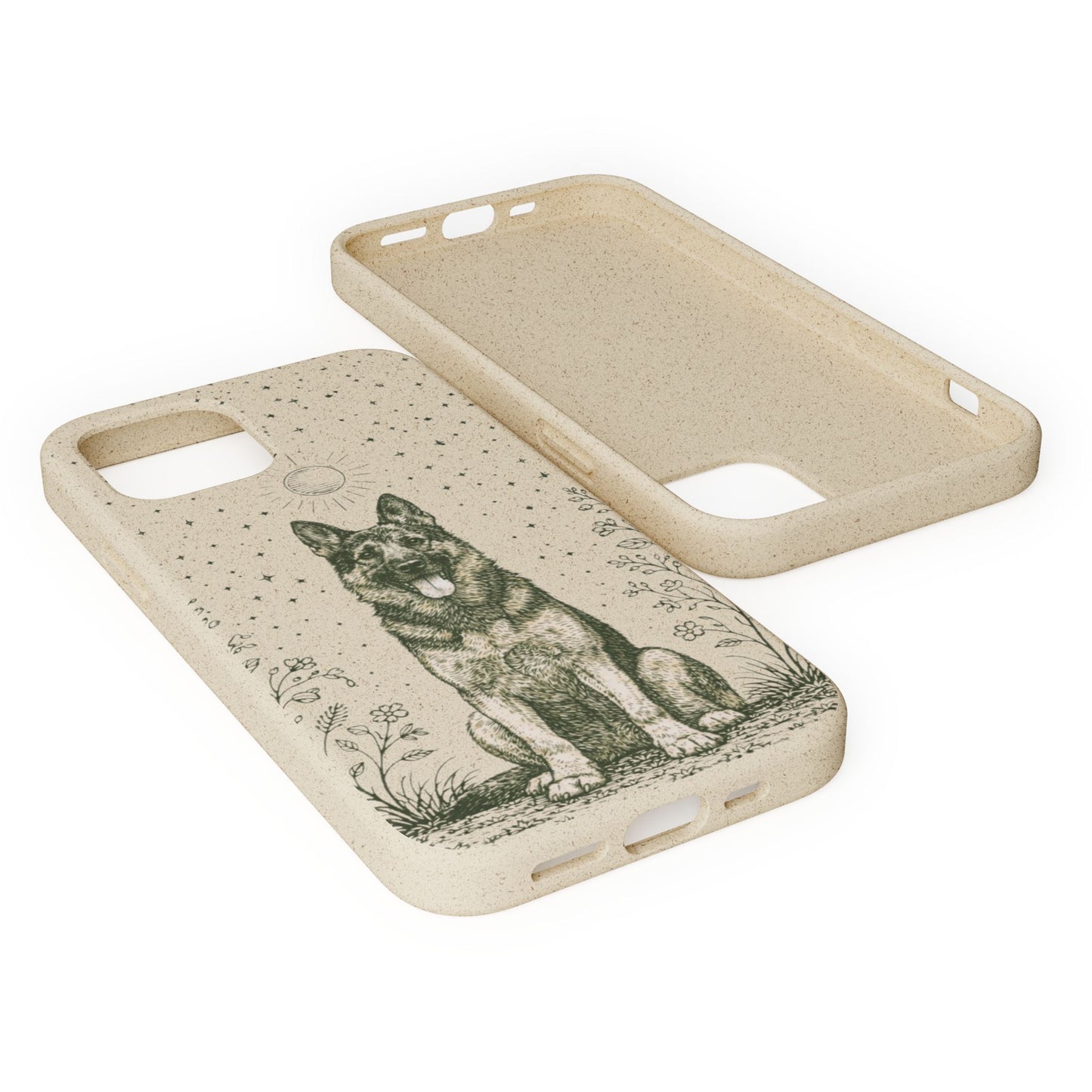 Cover iphone Biodegradabile Originale Pastore Tedesco