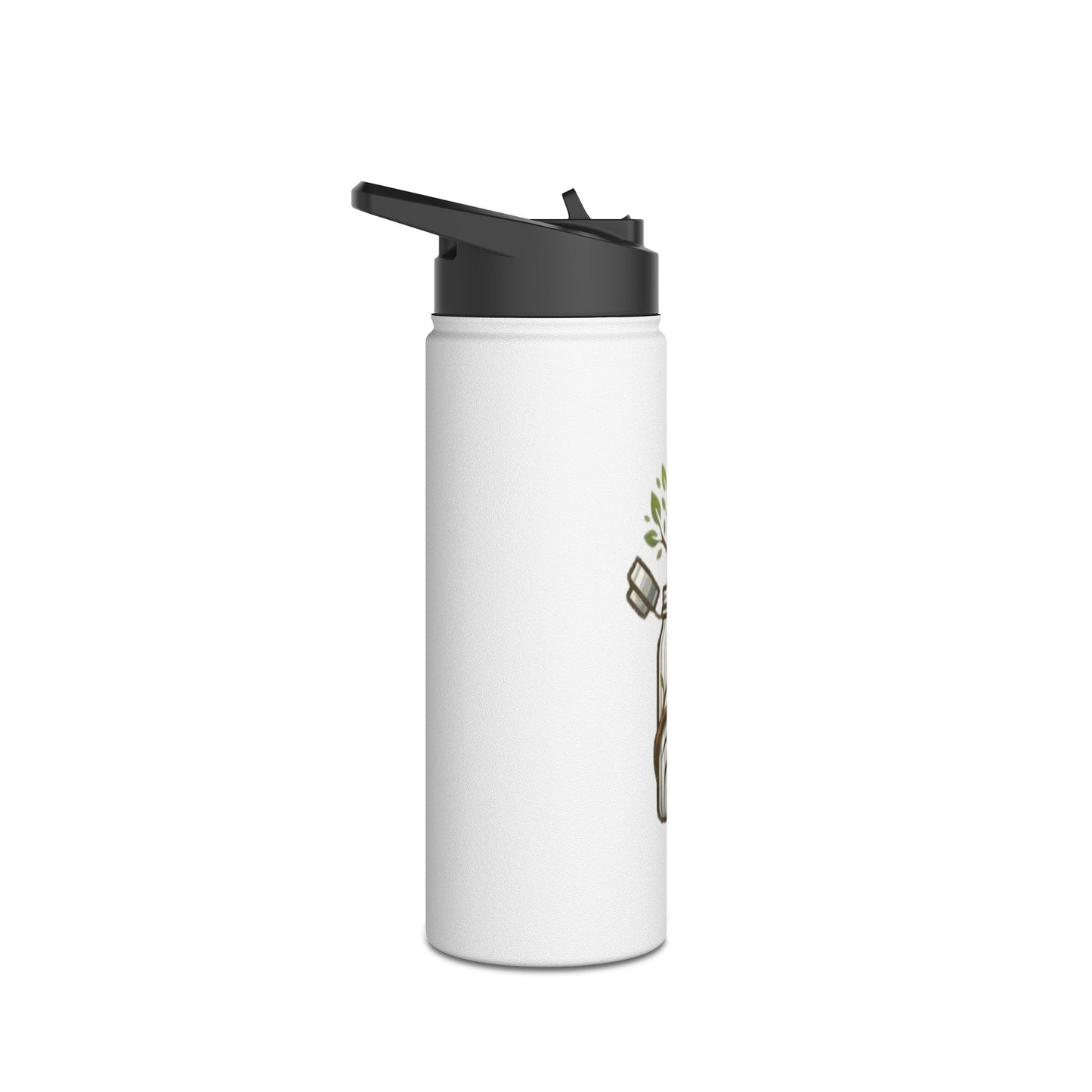 Borraccia Termica Originale "Natura in Fiore" - Acciaio Inox (Freddo 24h / Caldo 12h)