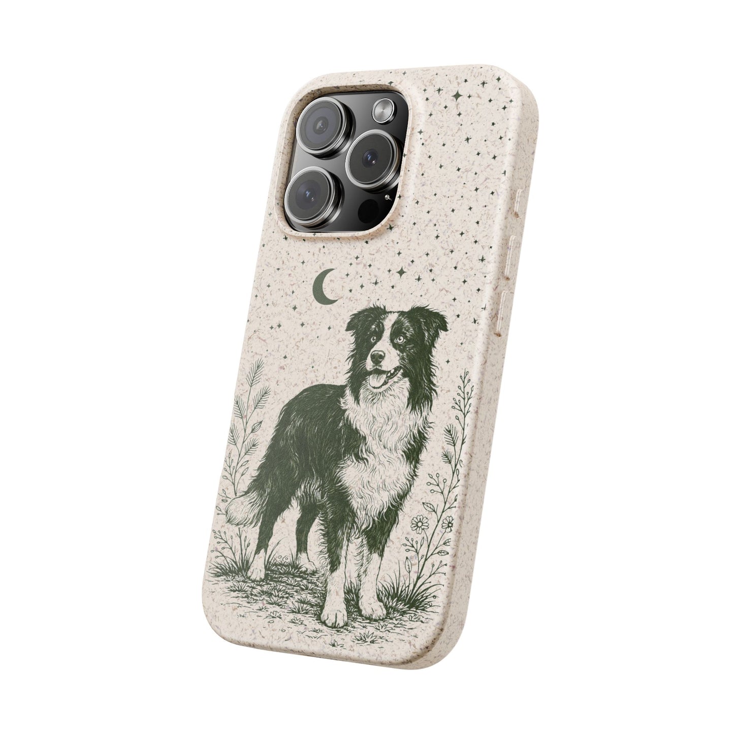 Cover iPhone Biodegradabile Originale Border Collie