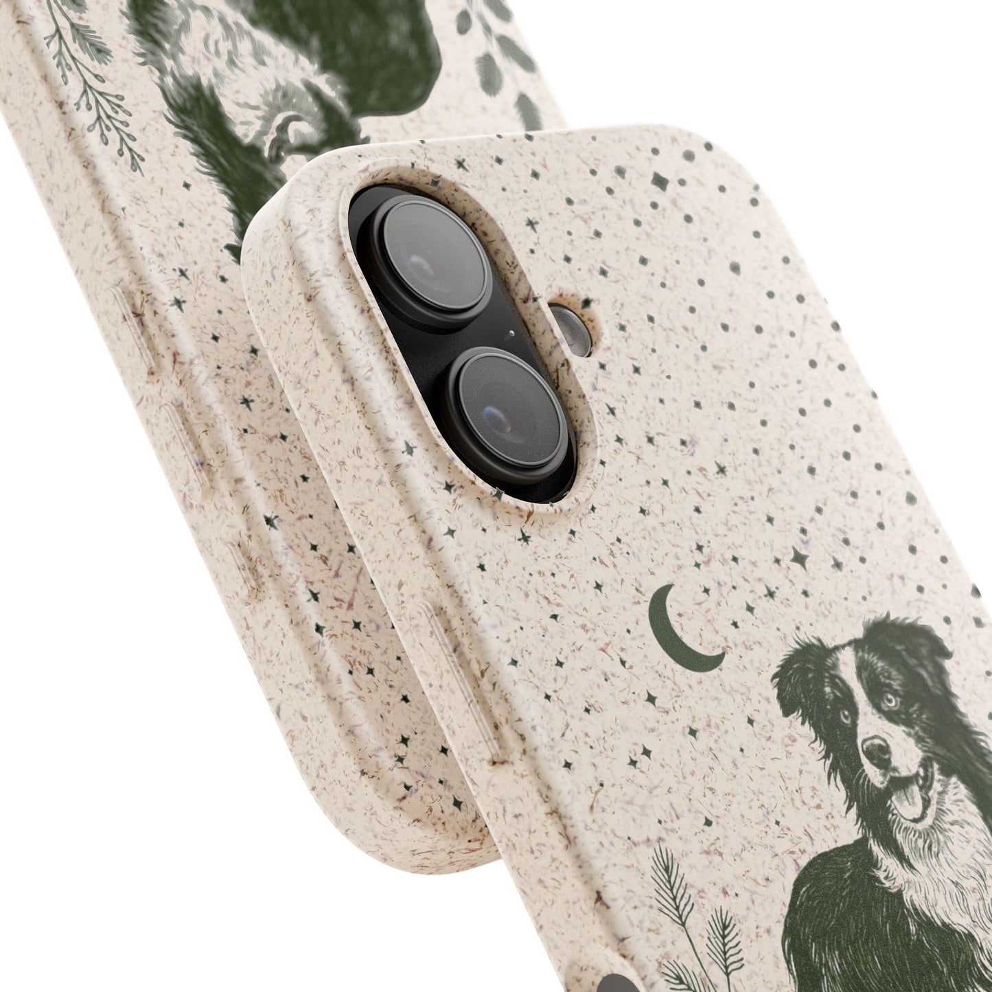 Cover iPhone Biodegradabile Originale Border Collie