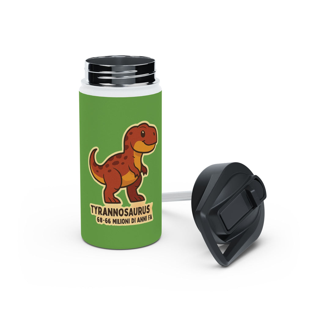 Borraccia Bambino Originale "Dino T-Rex" | Acciaio Inox Termica