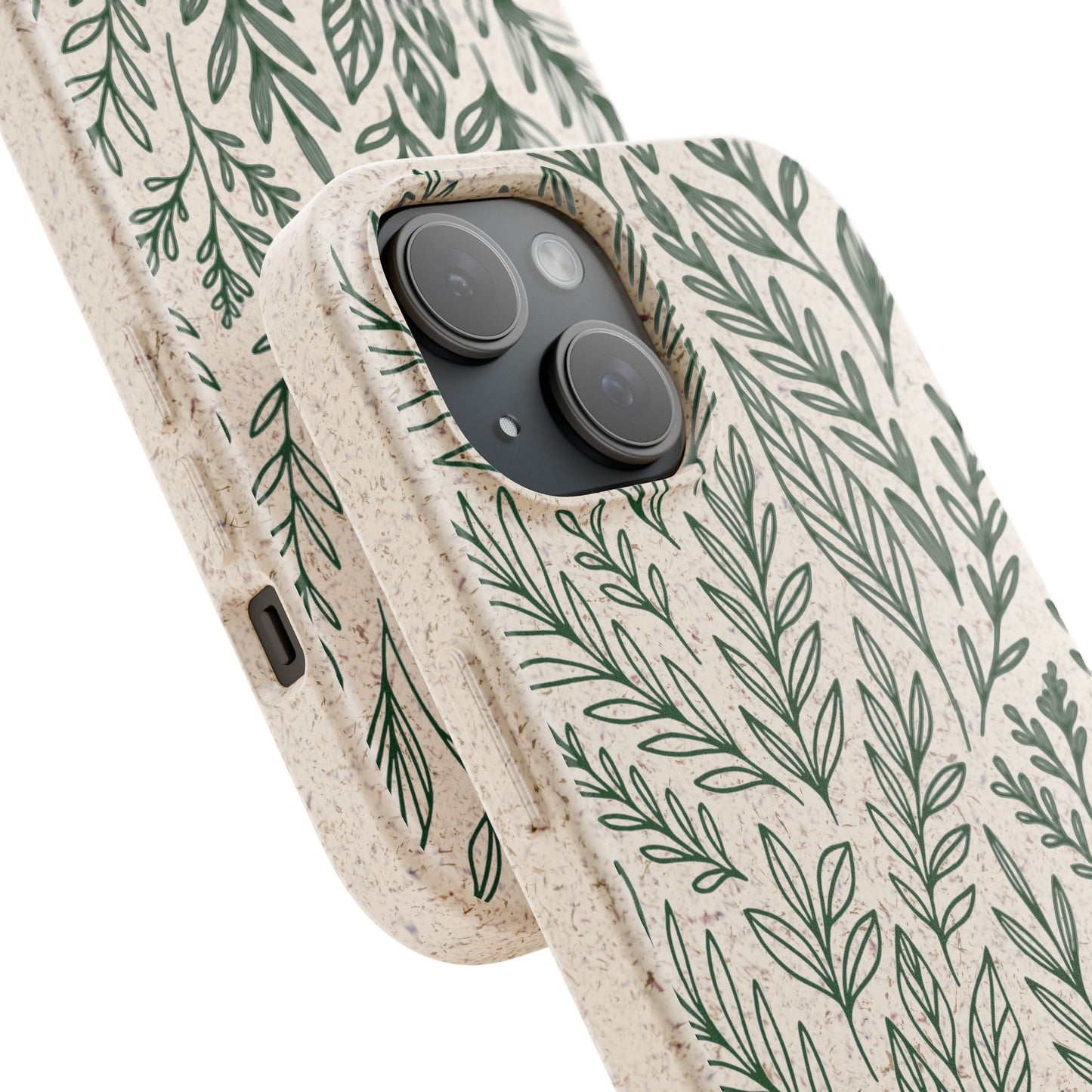 Cover Bio Originale "Rinascita Naturale" - Custodia Eco in Bambù & PLA