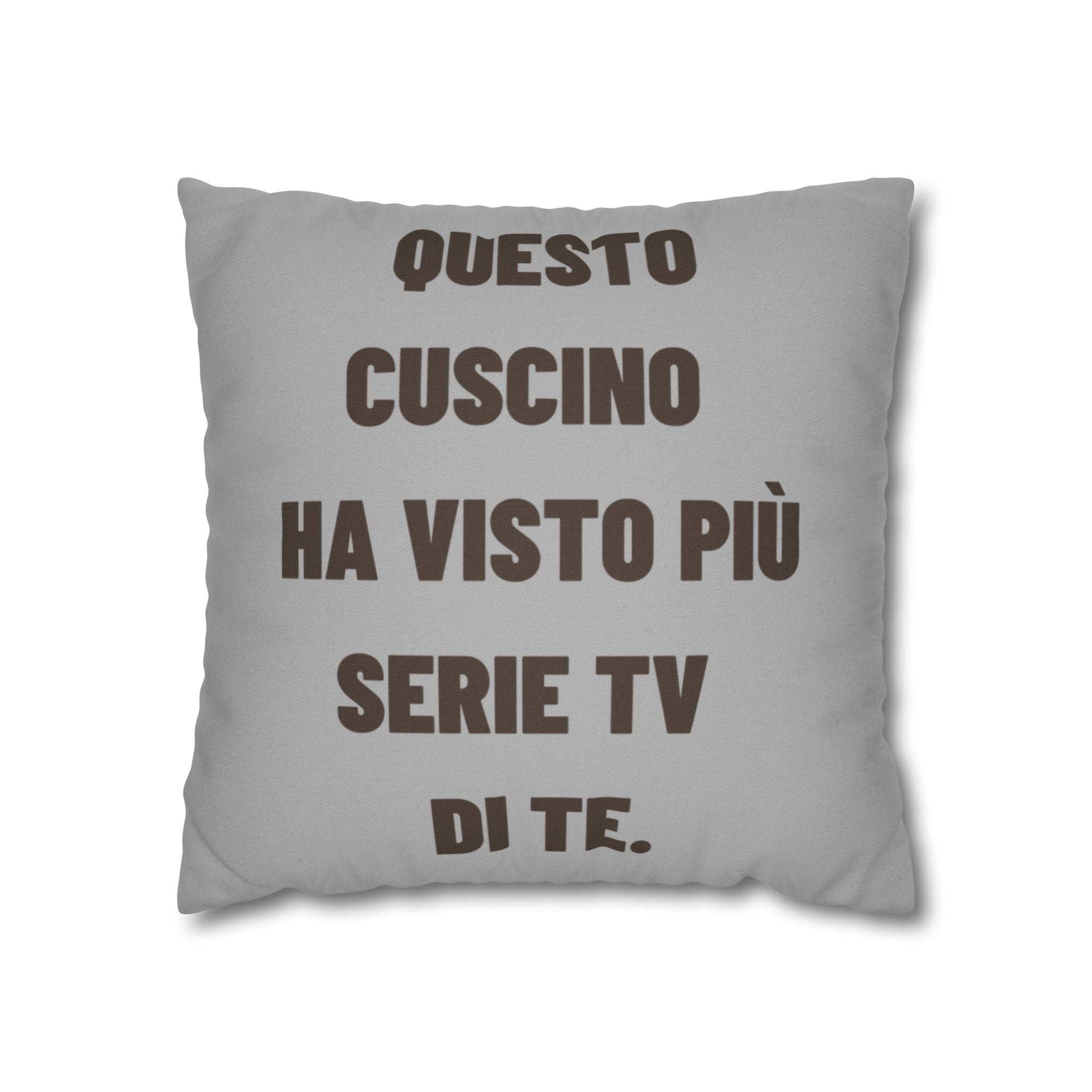 Regalo Originale cuscino,  Serie TV, Cuscino Divertente con Frase, Federa Arredo Divano, Idea Regalo Netflix Lover, Cuscino Ironico, Binge Watching