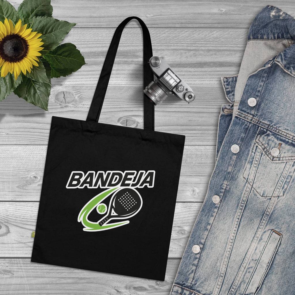 Tote Bag Originale Padel "Bandeja" in Cotone Organico (Lifestyle)