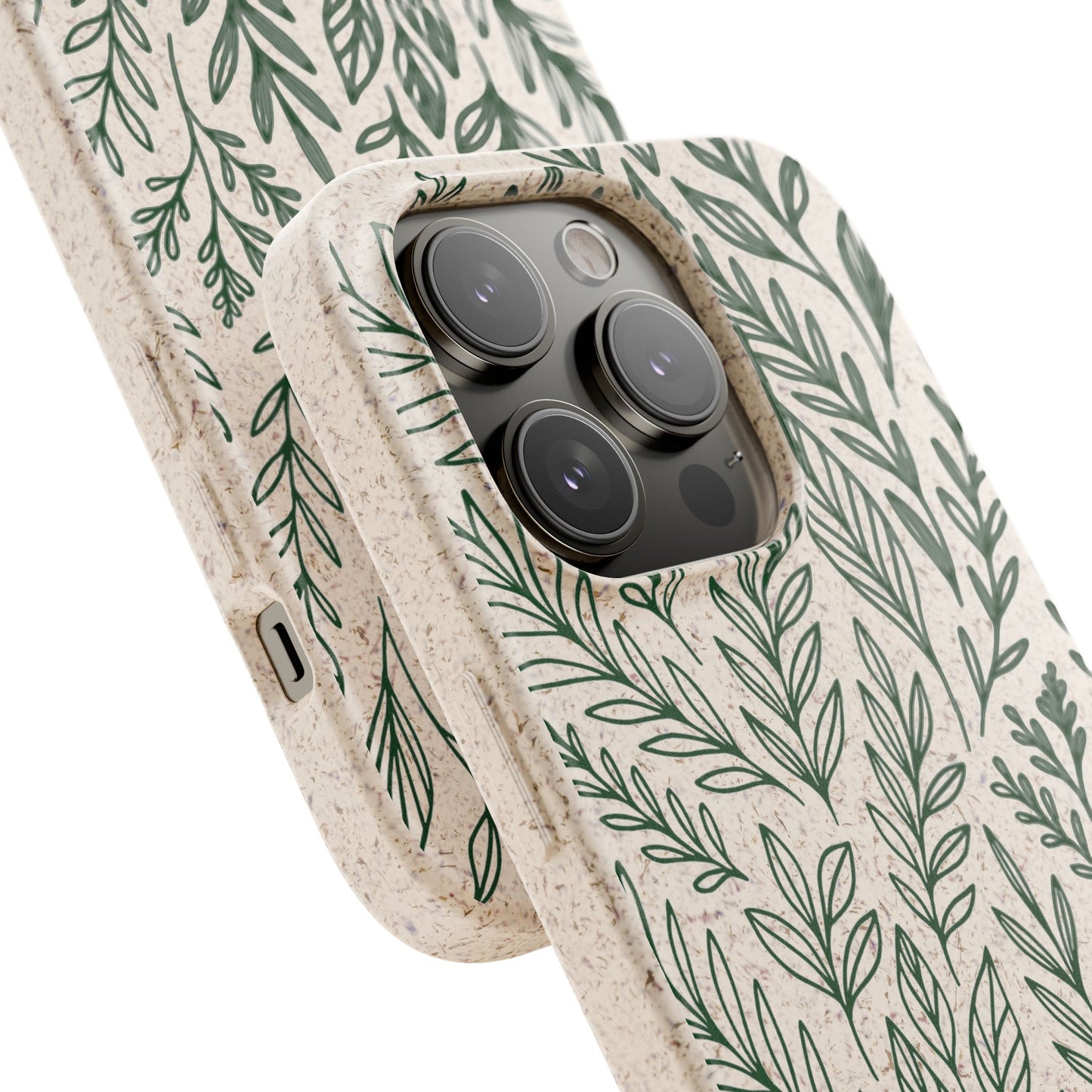 Cover Bio Originale "Rinascita Naturale" - Custodia Eco in Bambù & PLA