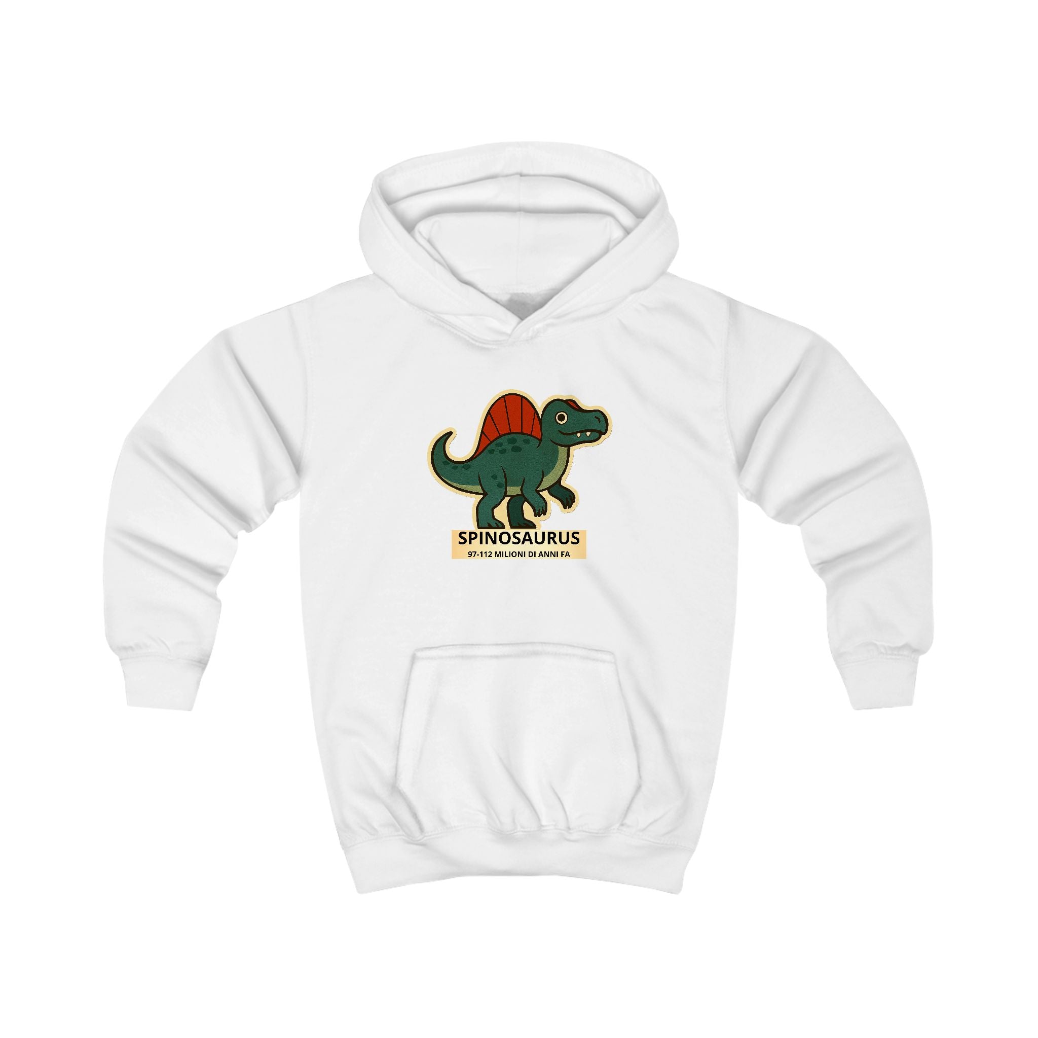 Felpa con Cappuccio Dino