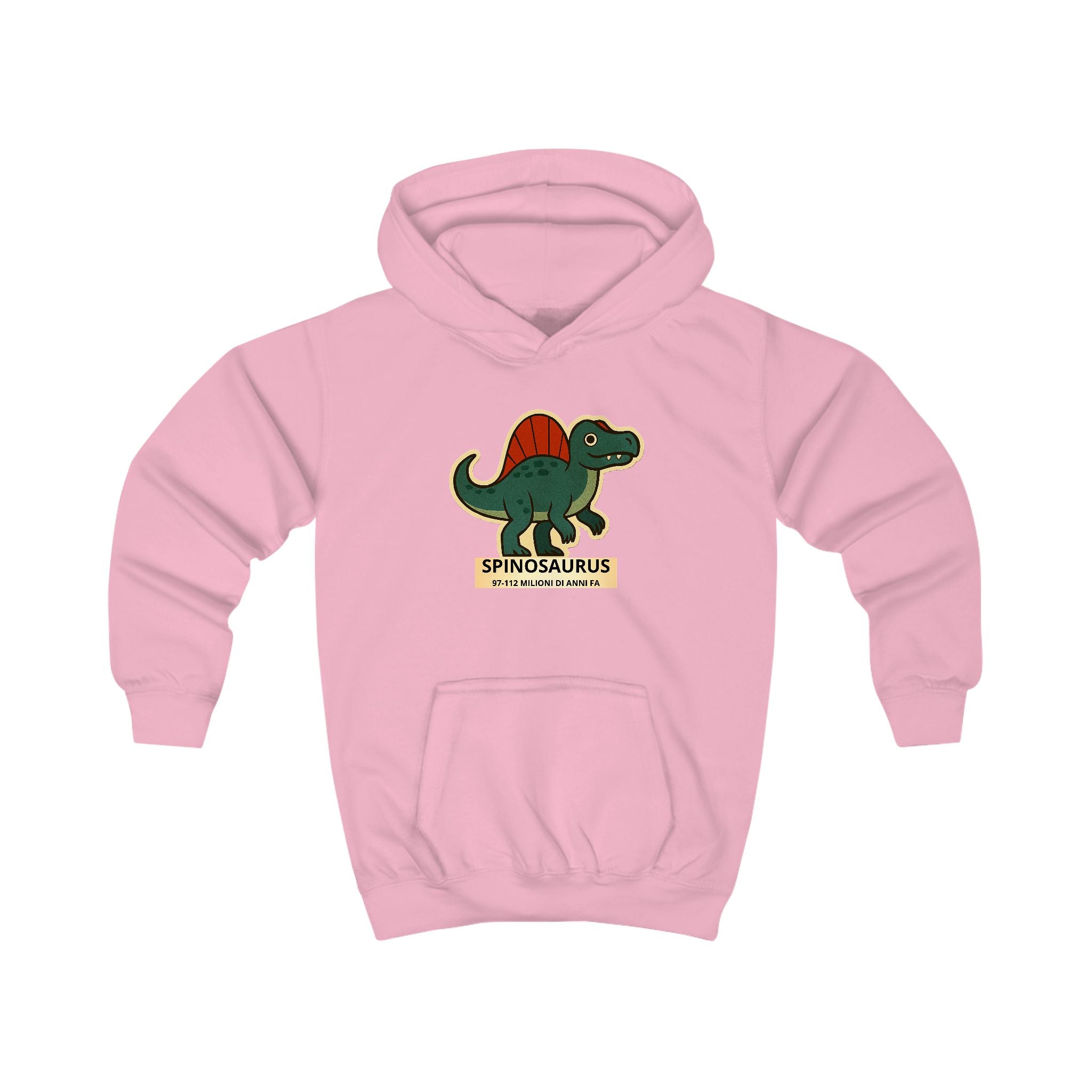 Felpa con Cappuccio Dino