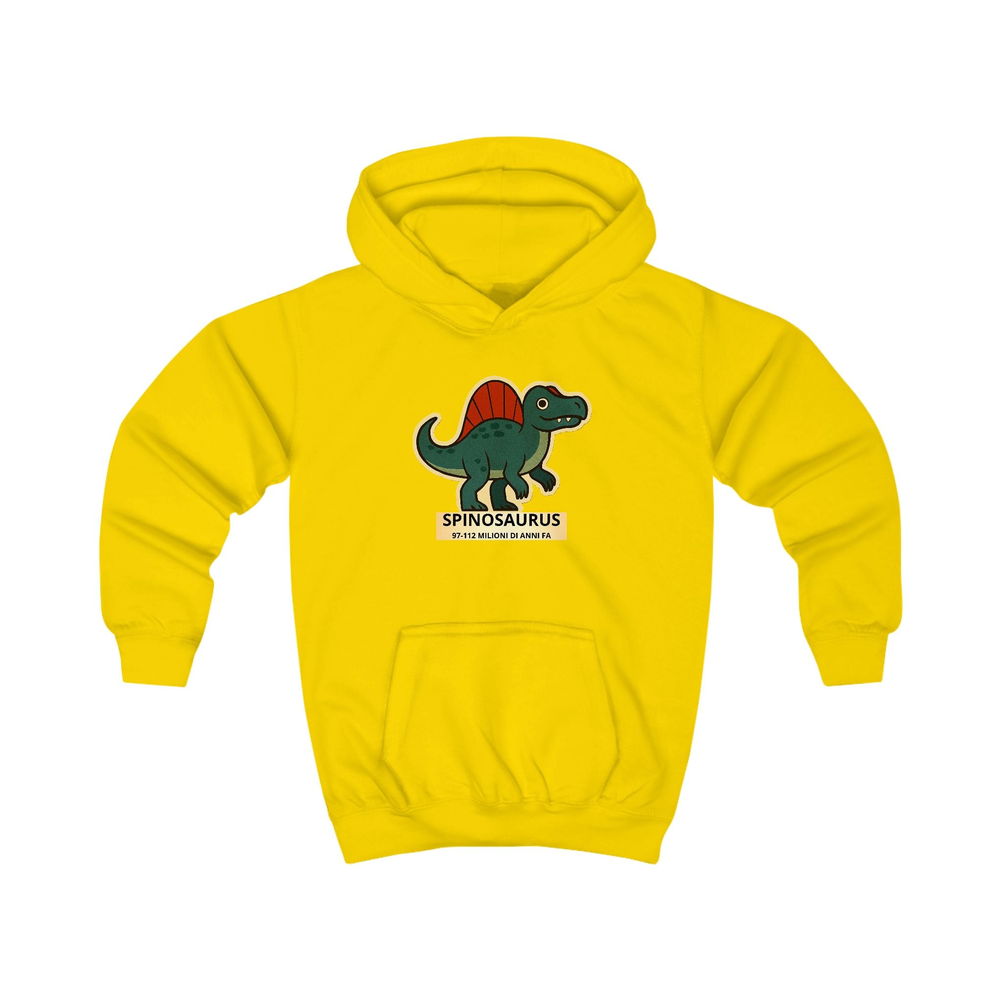 Felpa con Cappuccio Dino