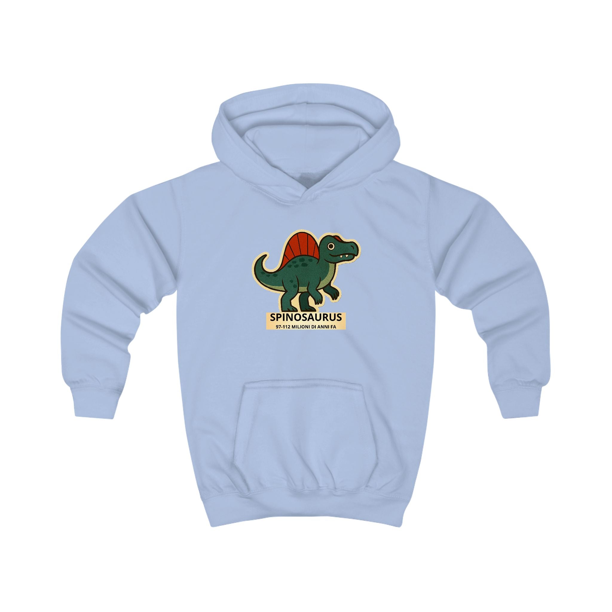 Felpa con Cappuccio Dino