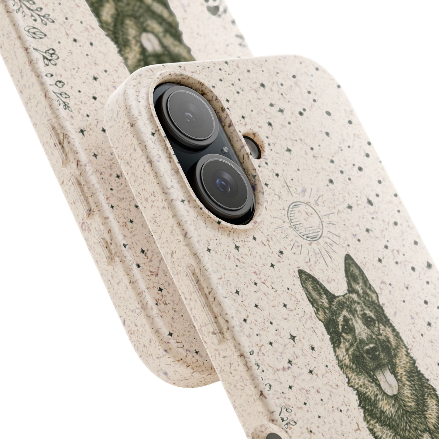 Cover iphone Biodegradabile Originale Pastore Tedesco