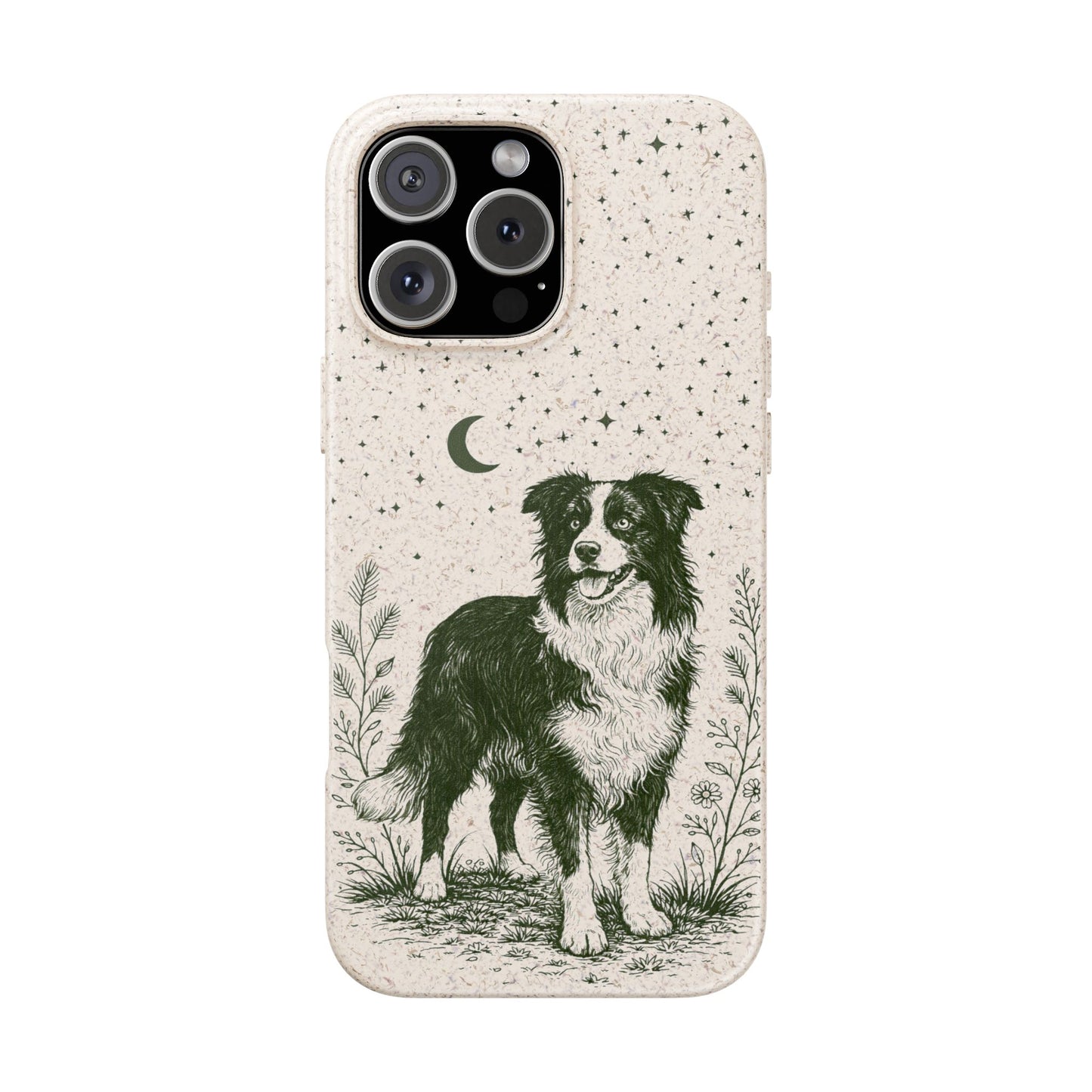 Cover iPhone Biodegradabile Originale Border Collie