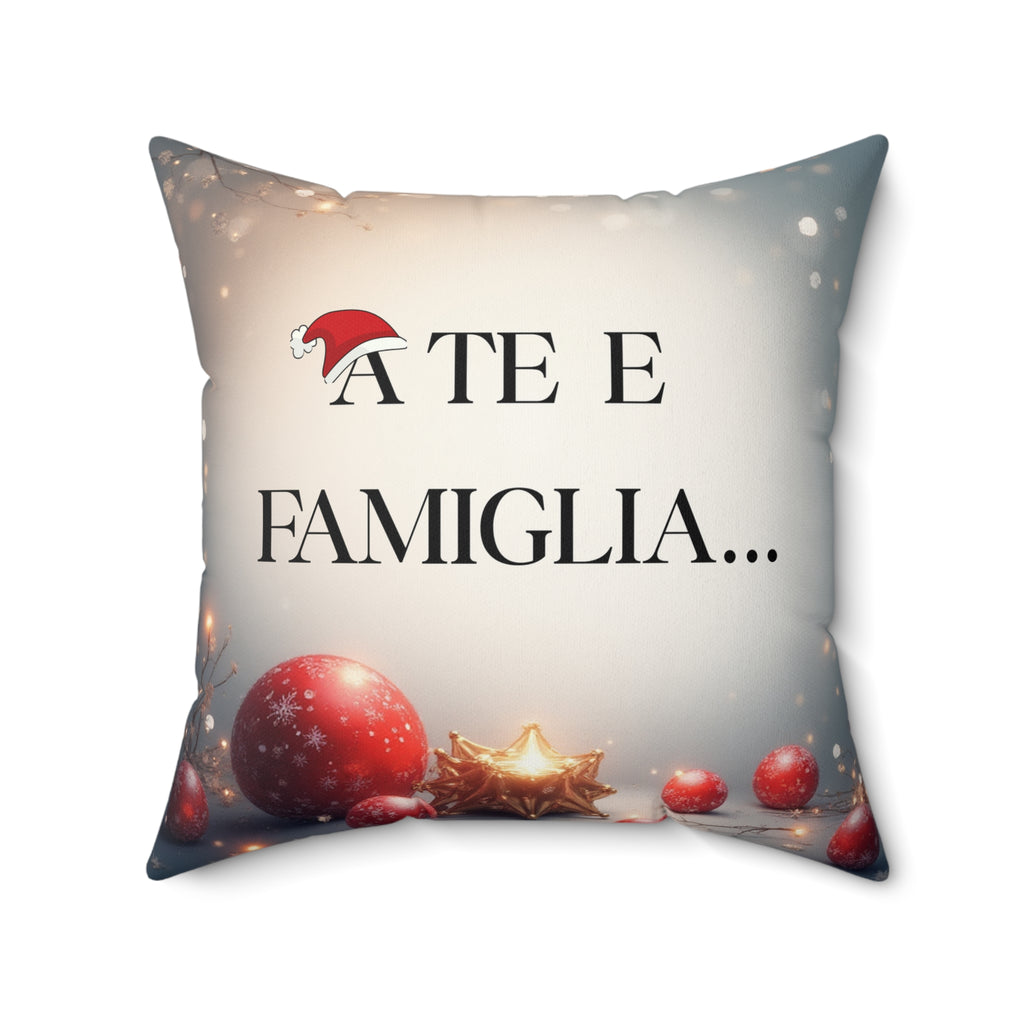Cuscino "a te e famiglia"