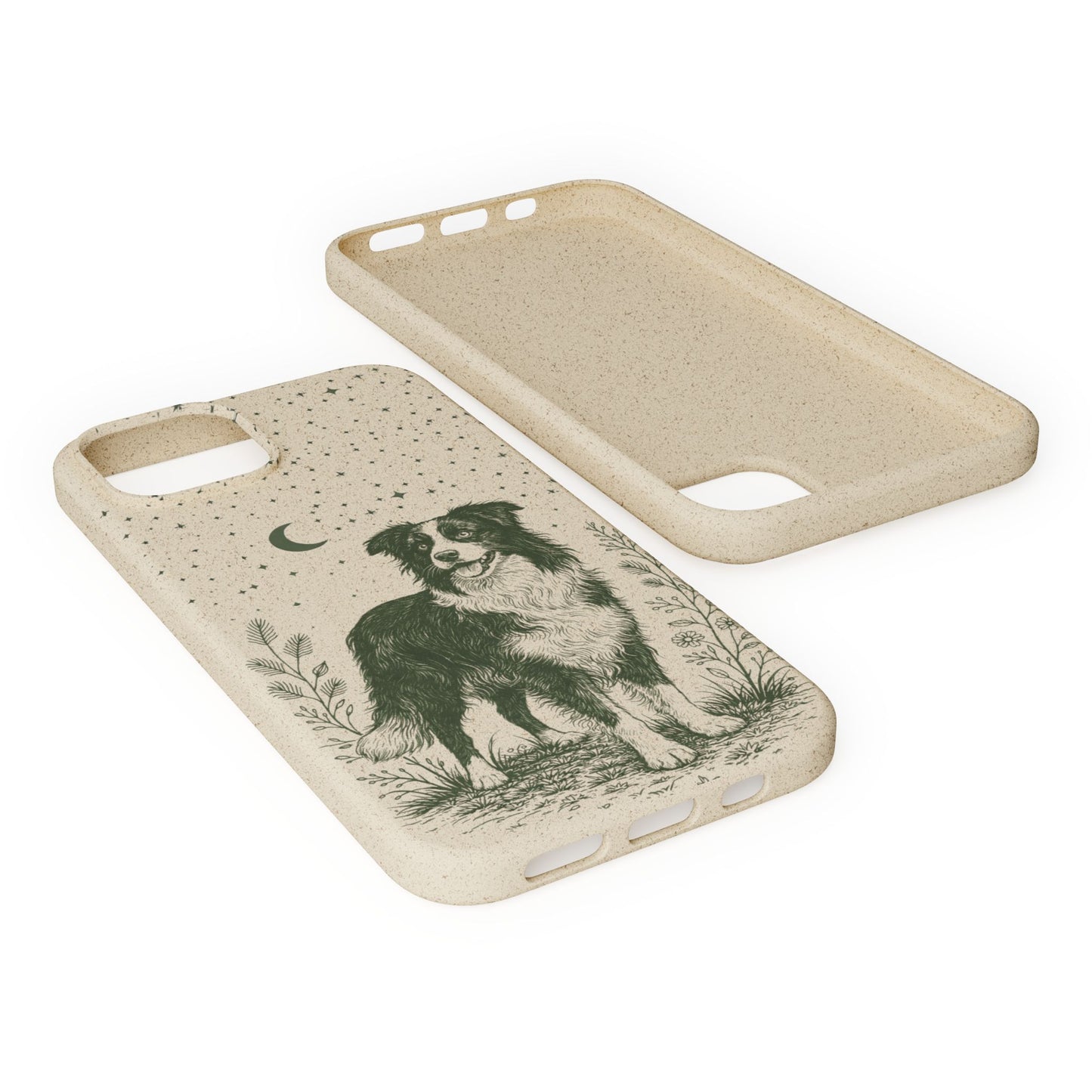 Cover iPhone Biodegradabile Originale Border Collie