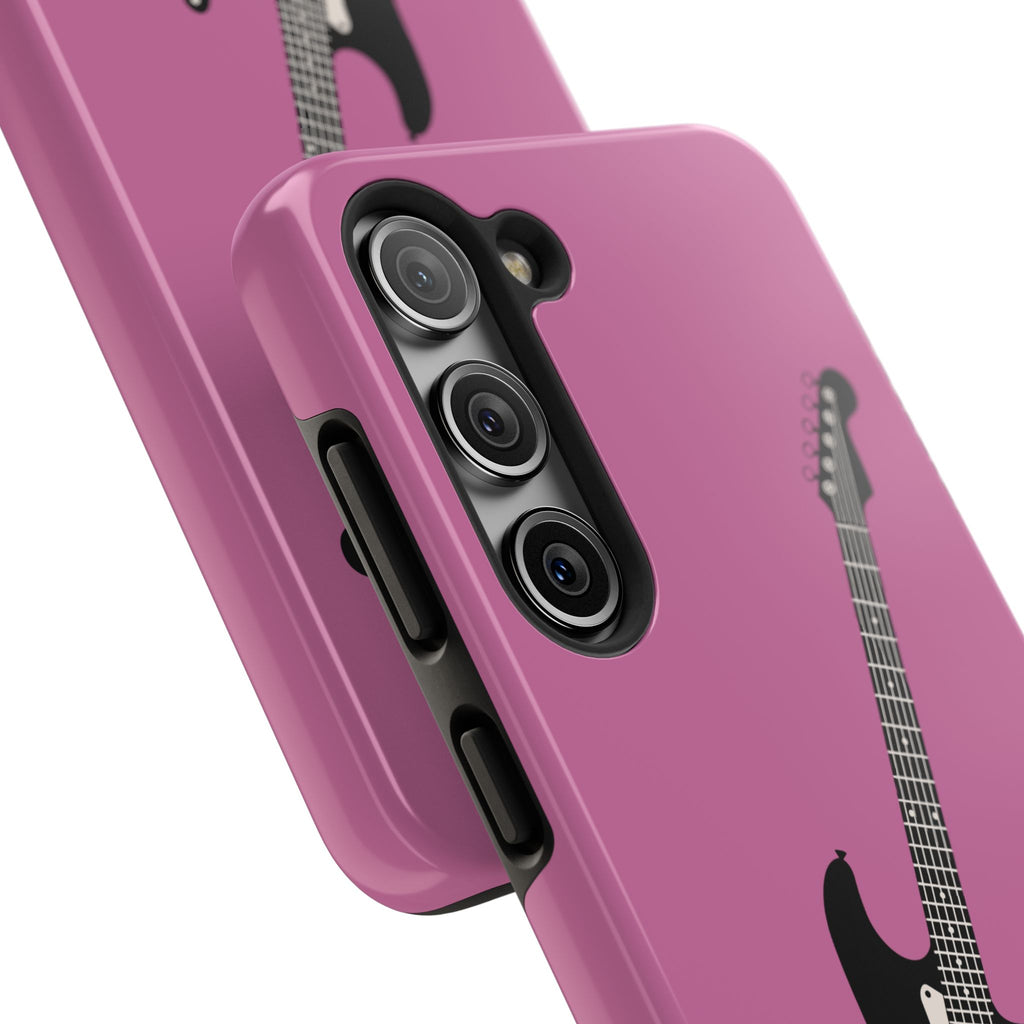 Cover Chitarra Rosa Rock Donna