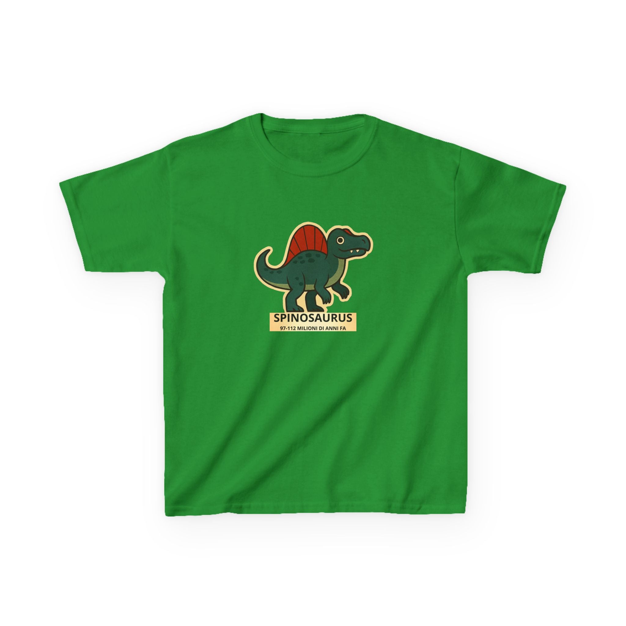 T-shirt Bambino Originale "Dino Spinosaurus" | Maglietta Cotone Morbido