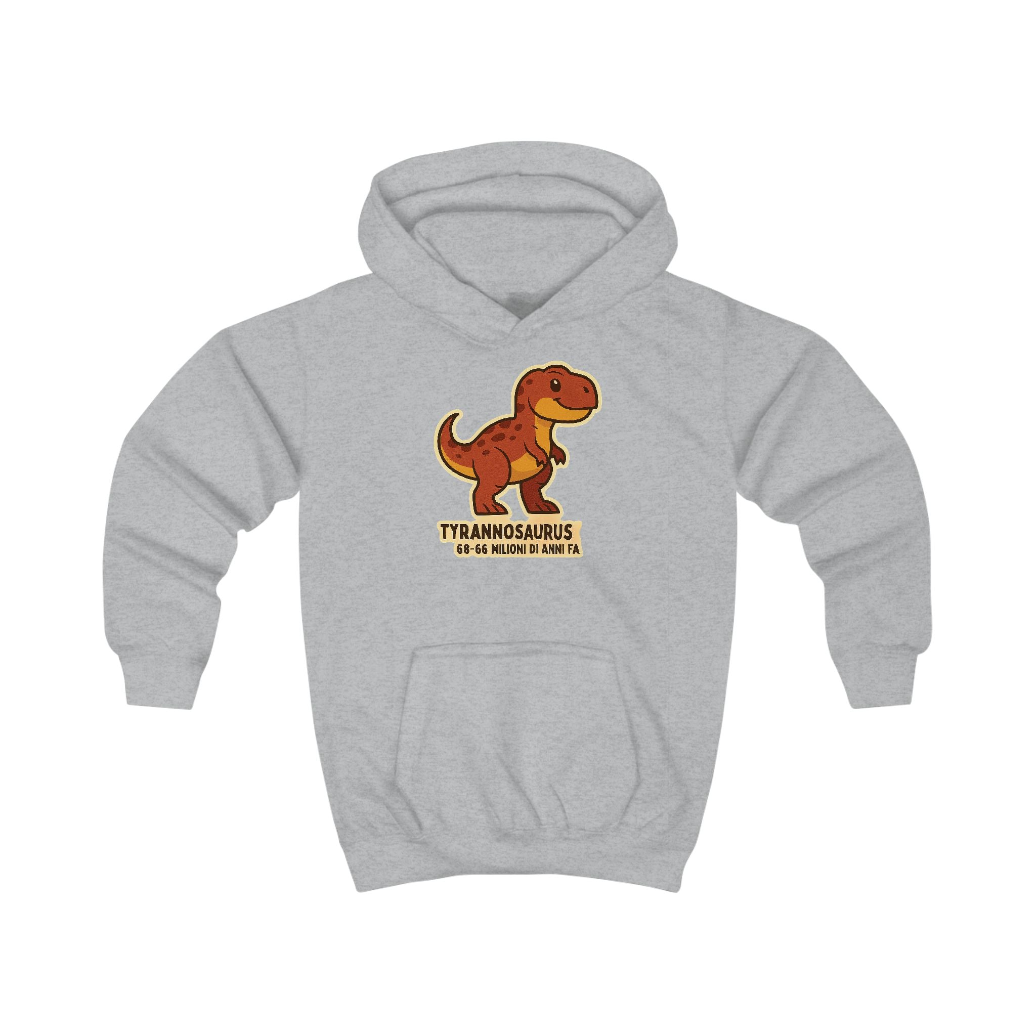 Felpa con Cappuccio Bambino Originale "Dino T-Rex"
